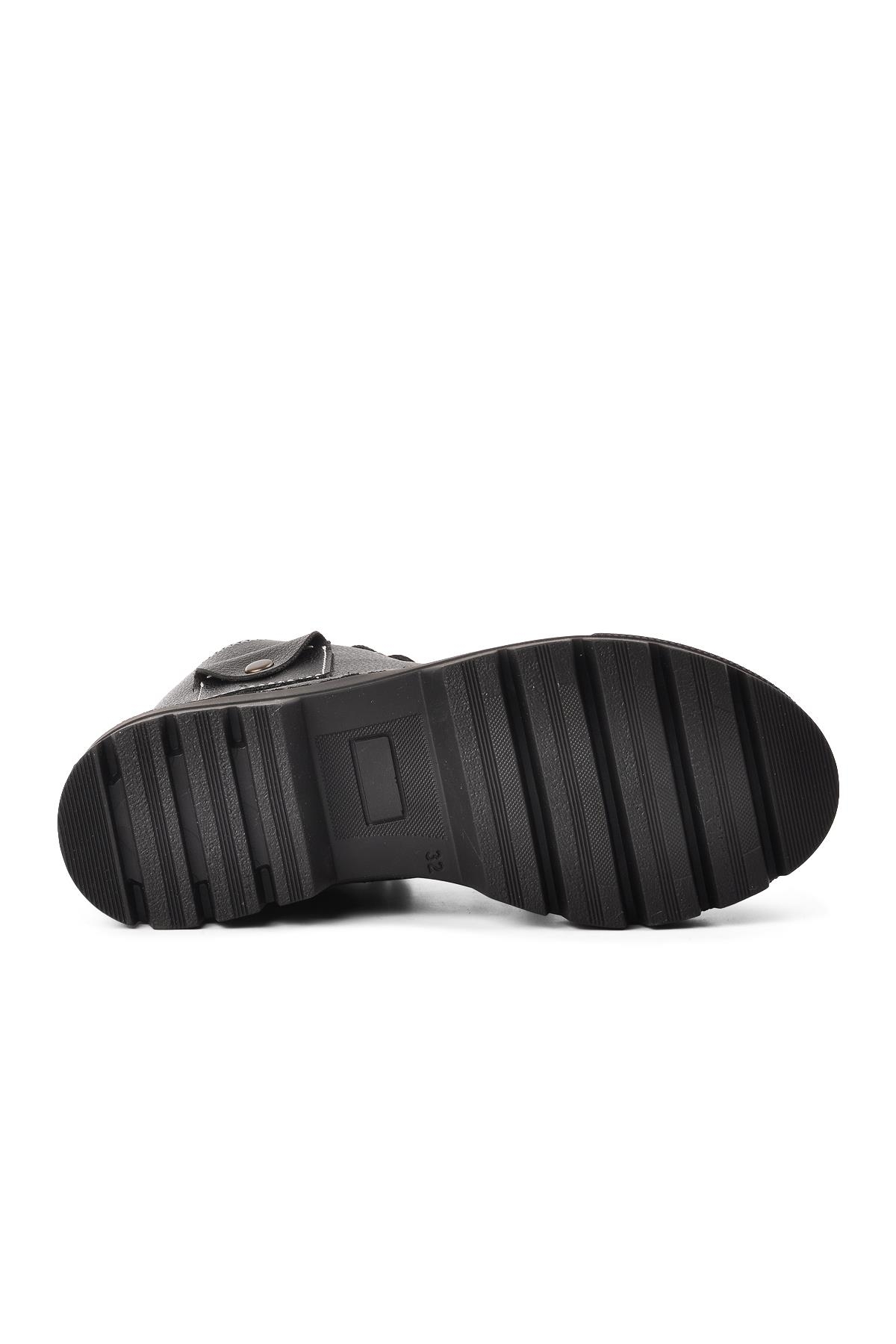 Aspor Siyah Çocuk Bot - Görsel 6