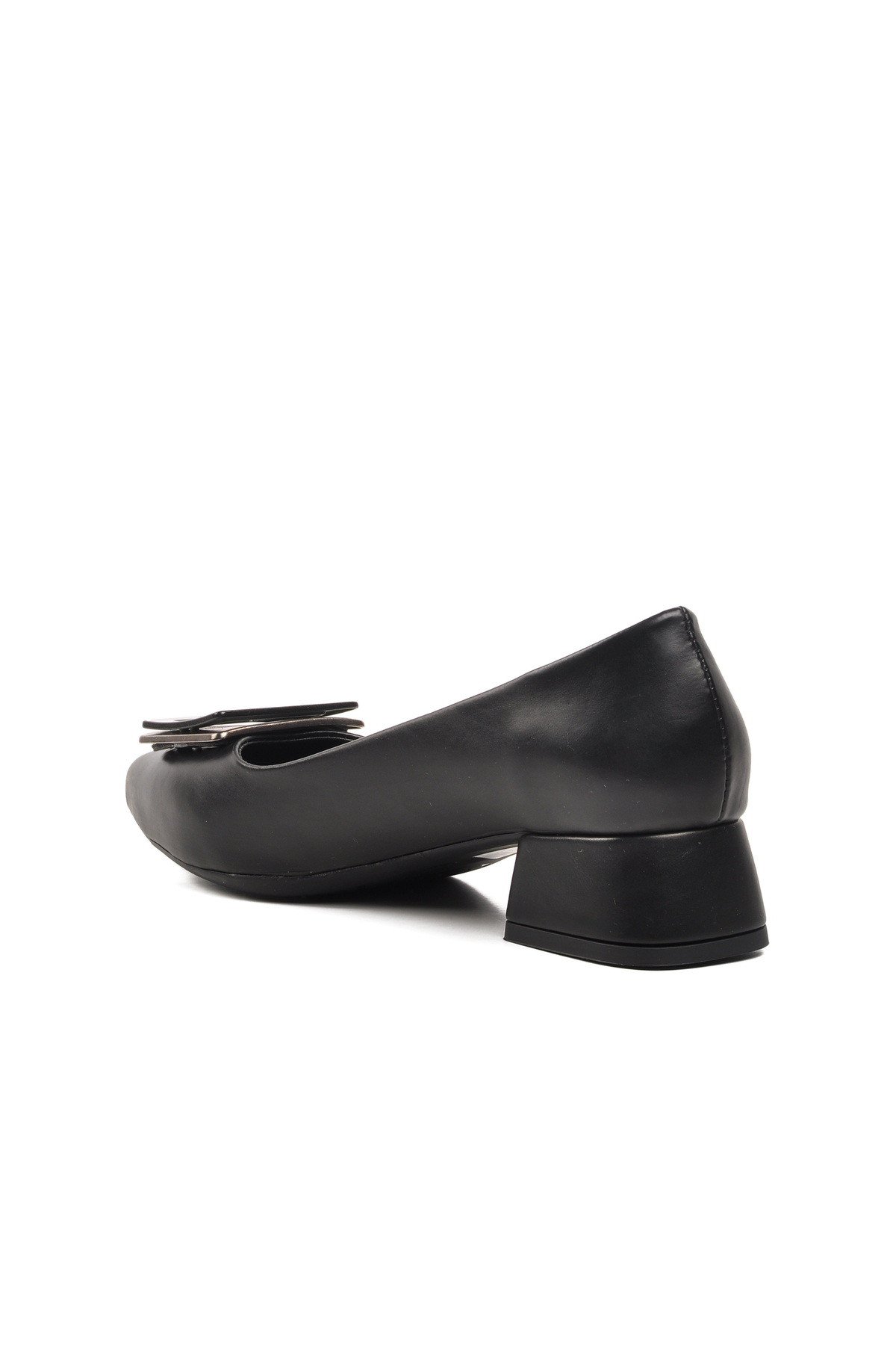 Aspor Siyah Kadın Topuklu Ayakkabı - Görsel 5