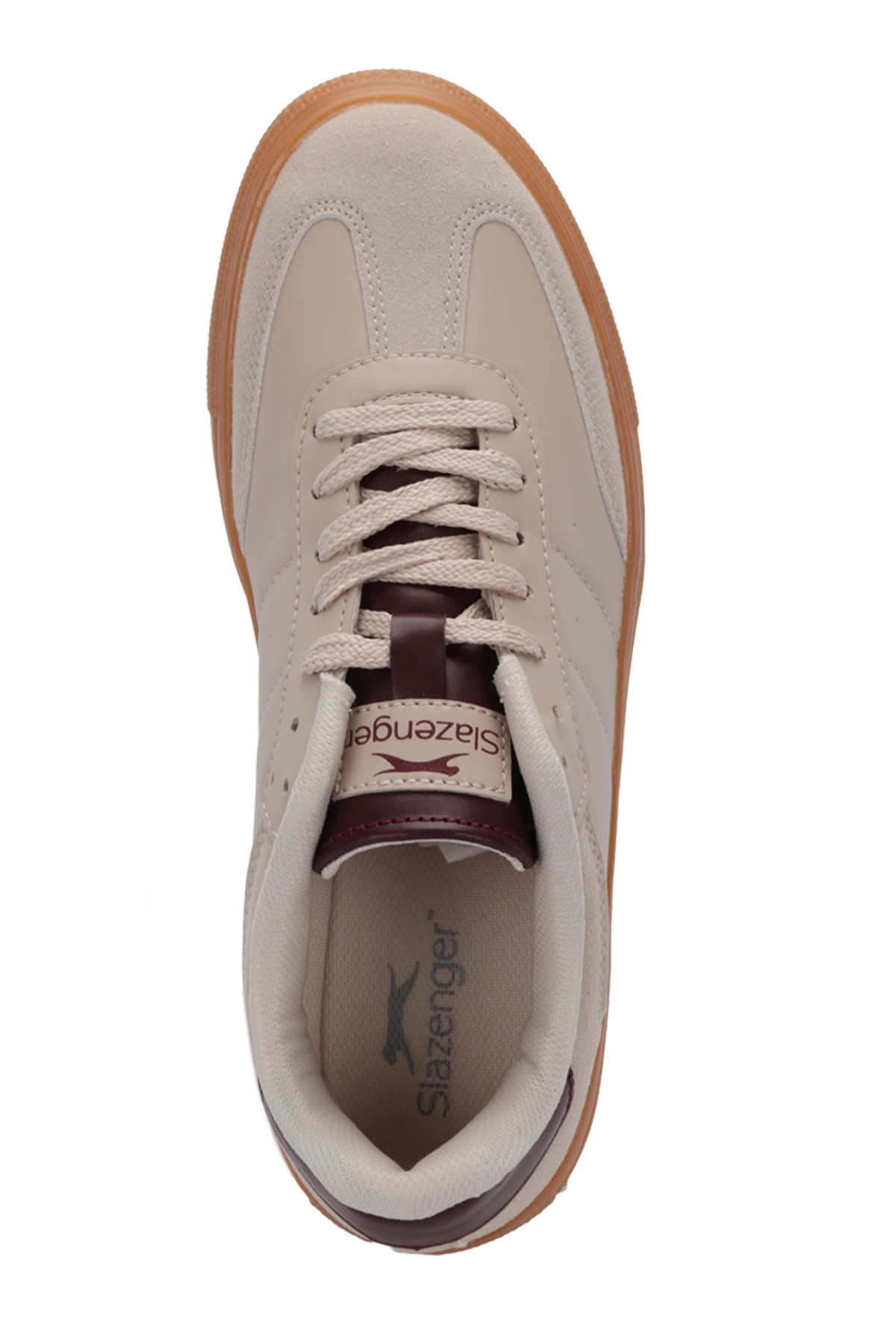 MADDIE Kadın Sneaker Ayakkabı Bej / Kahve - Görsel 6