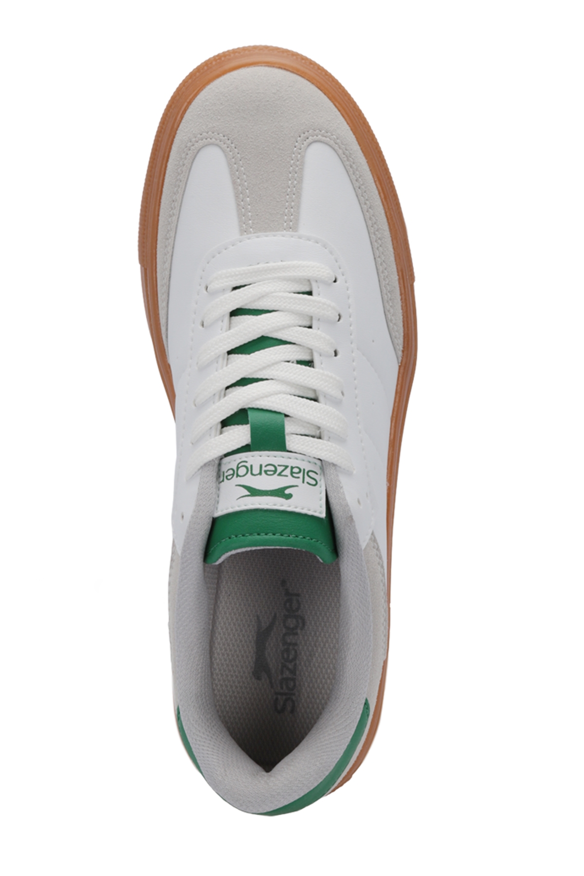 MADDIE Kadın Sneaker Ayakkabı Beyaz / Yeşil - Görsel 6