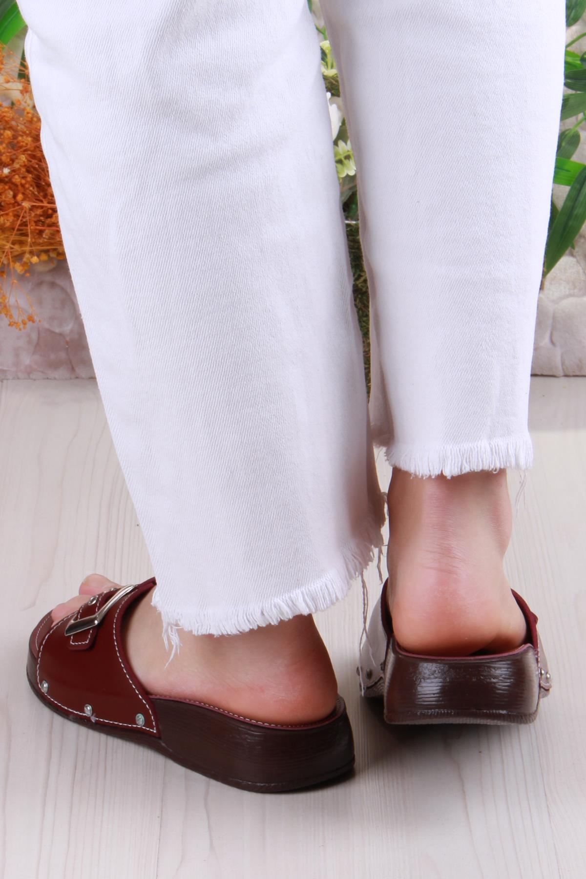 Elis 1001 Rahat Tokalı Ortopedik Kadın Terlik - Görsel 5