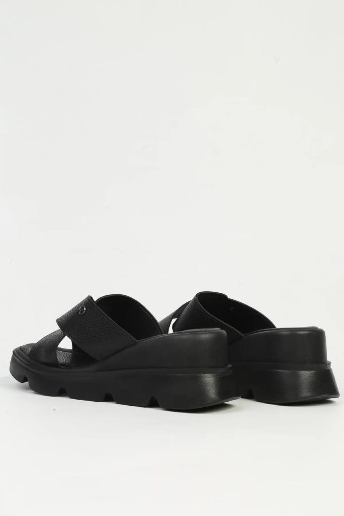 7535 Dolgu Topuklu Kadın Terlik - Görsel 4