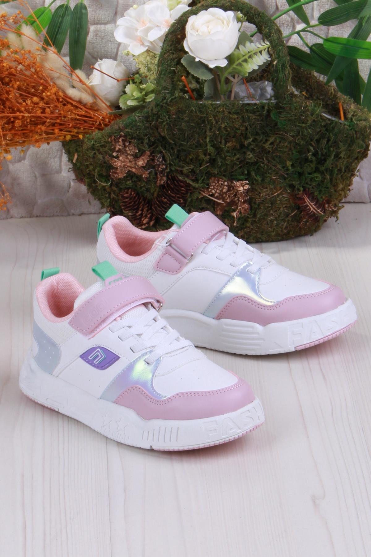 Cool Prax Rahat Hafif Sneaker Kız Çocuk Ayakkabı - Görsel 2