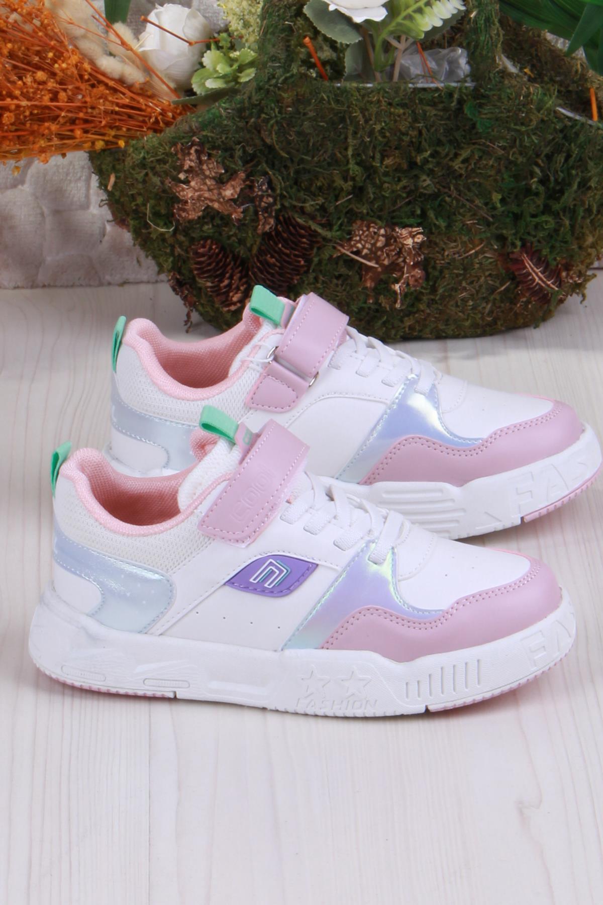 Cool Prax Rahat Hafif Sneaker Kız Çocuk Ayakkabı - Görsel 3