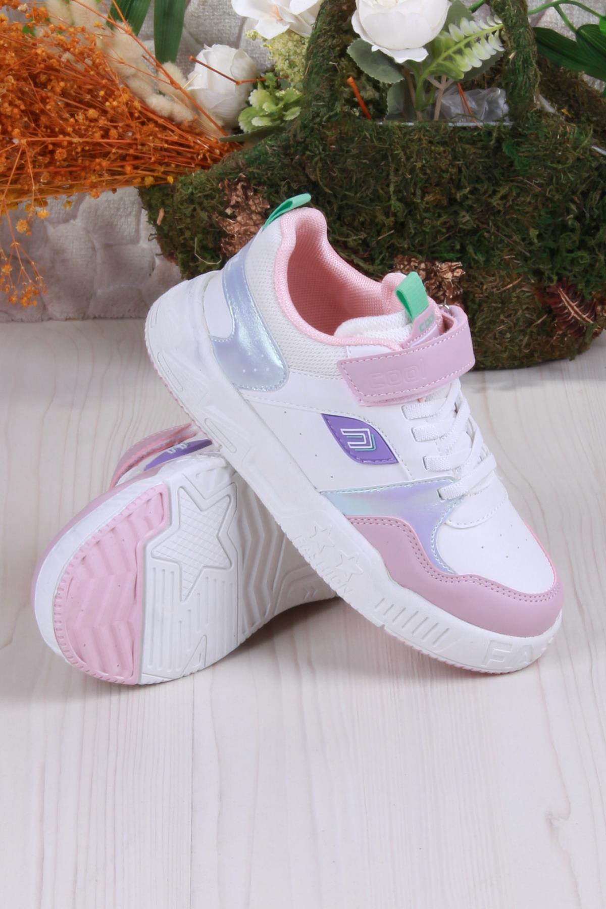 Cool Prax Rahat Hafif Sneaker Kız Çocuk Ayakkabı - Görsel 5