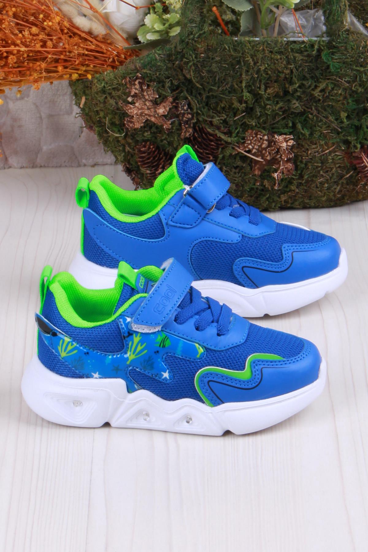 Cool Zeta Anatomik Rahat Hafif Işıklı Erkek Çocuk Ayakkabı - Görsel 3