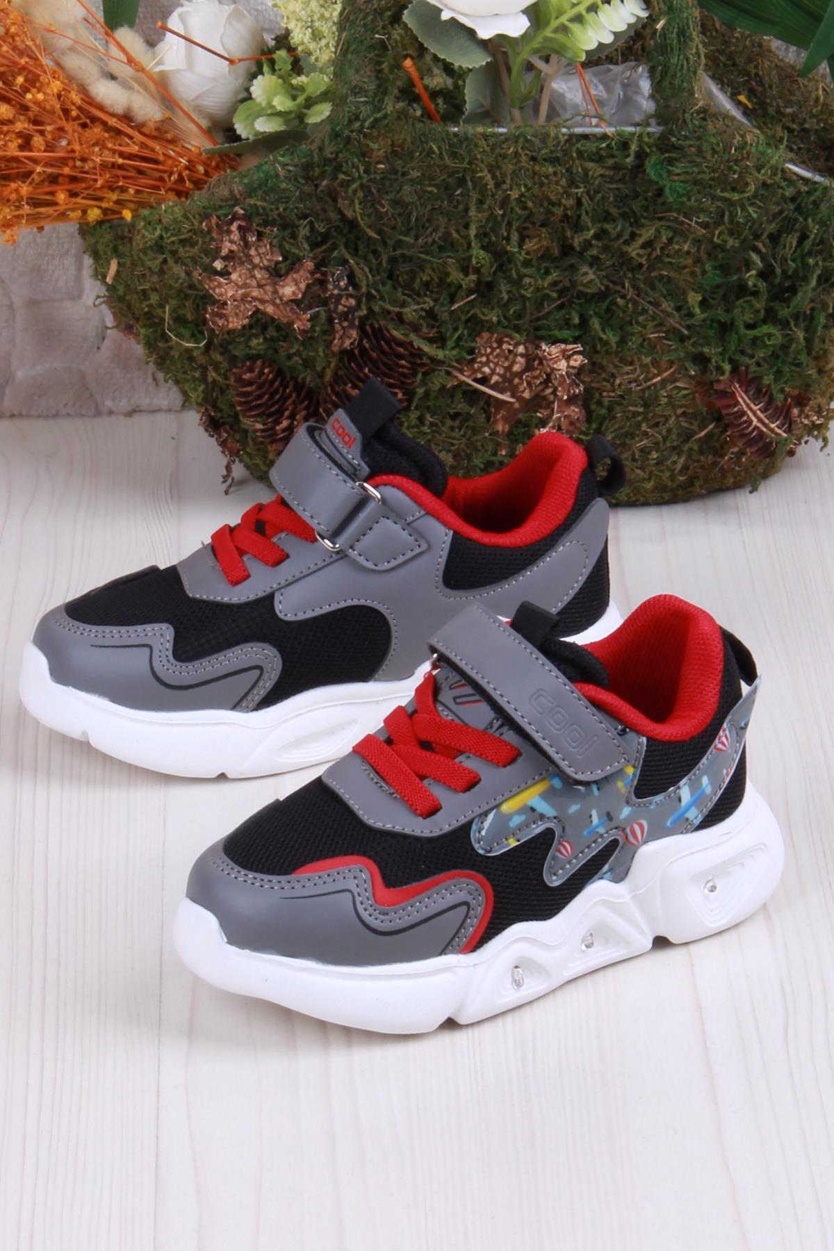 Cool Zeta Anatomik Rahat Hafif Işıklı Erkek Çocuk Ayakkabı - Görsel 4