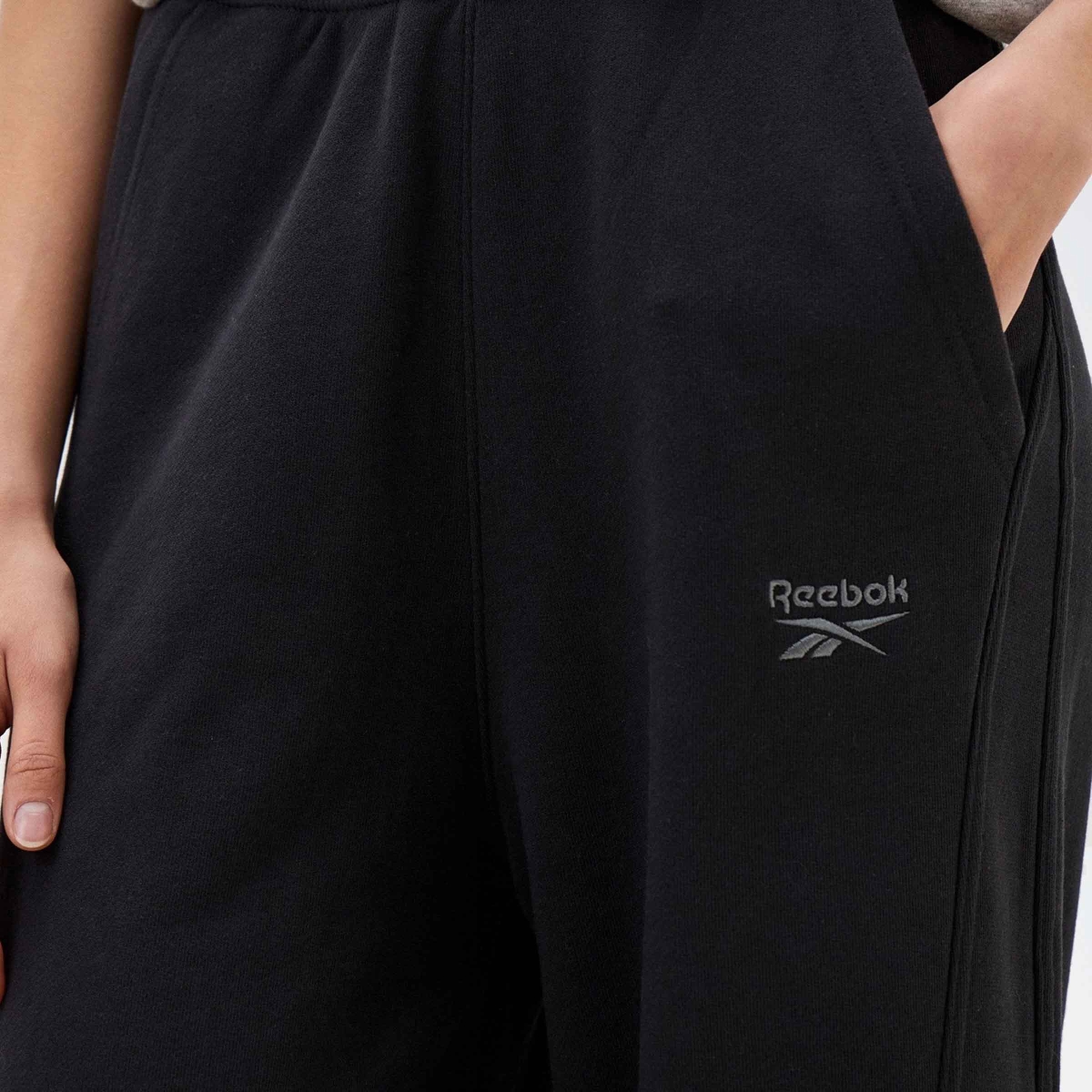 Reebok ICON ELEMENTS FT PANT Siyah Kadın Eşofman Altı