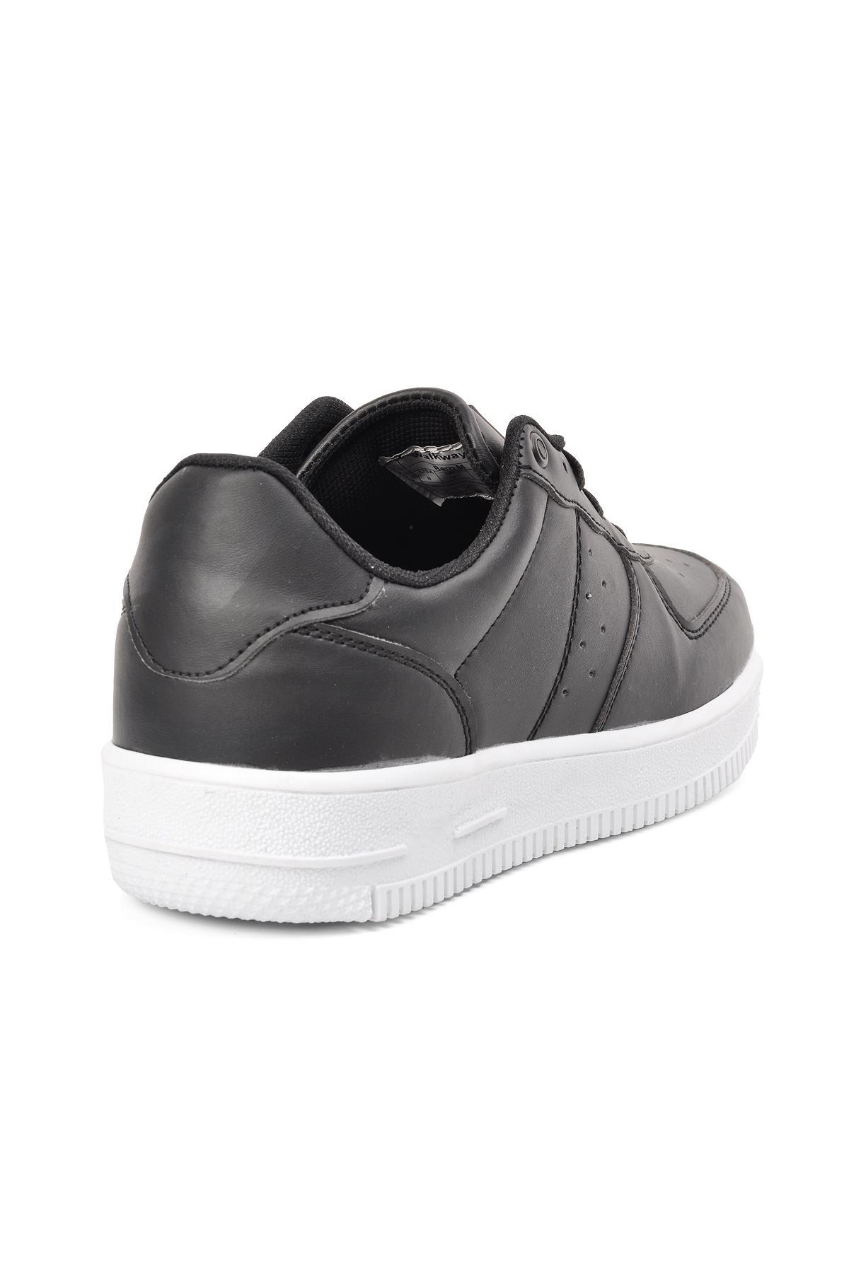 Bern Siyah-Beyaz Unisex Spor Ayakkabı - Görsel 5