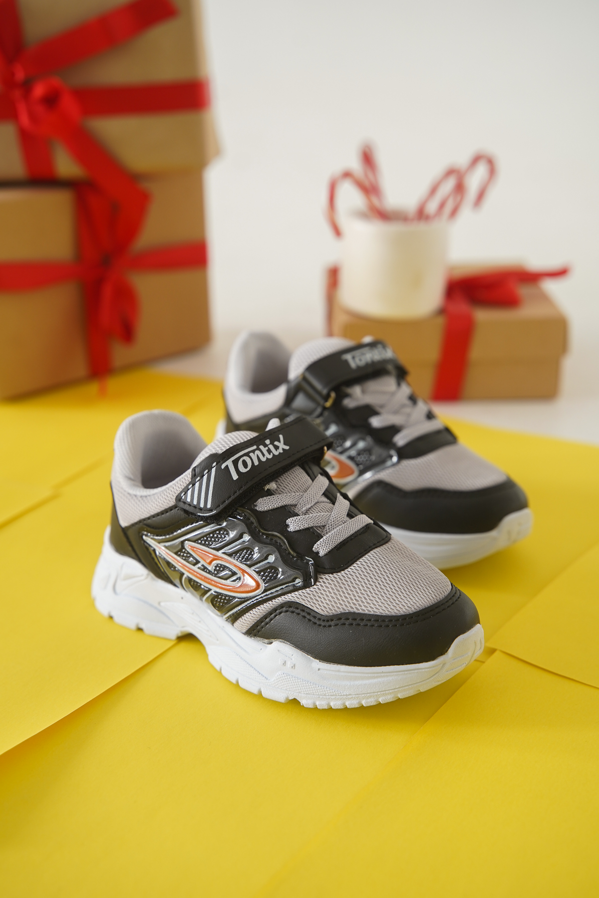 Tontik Cırtlı Çocuk Unisex Spor Ayakkabı - Görsel 2