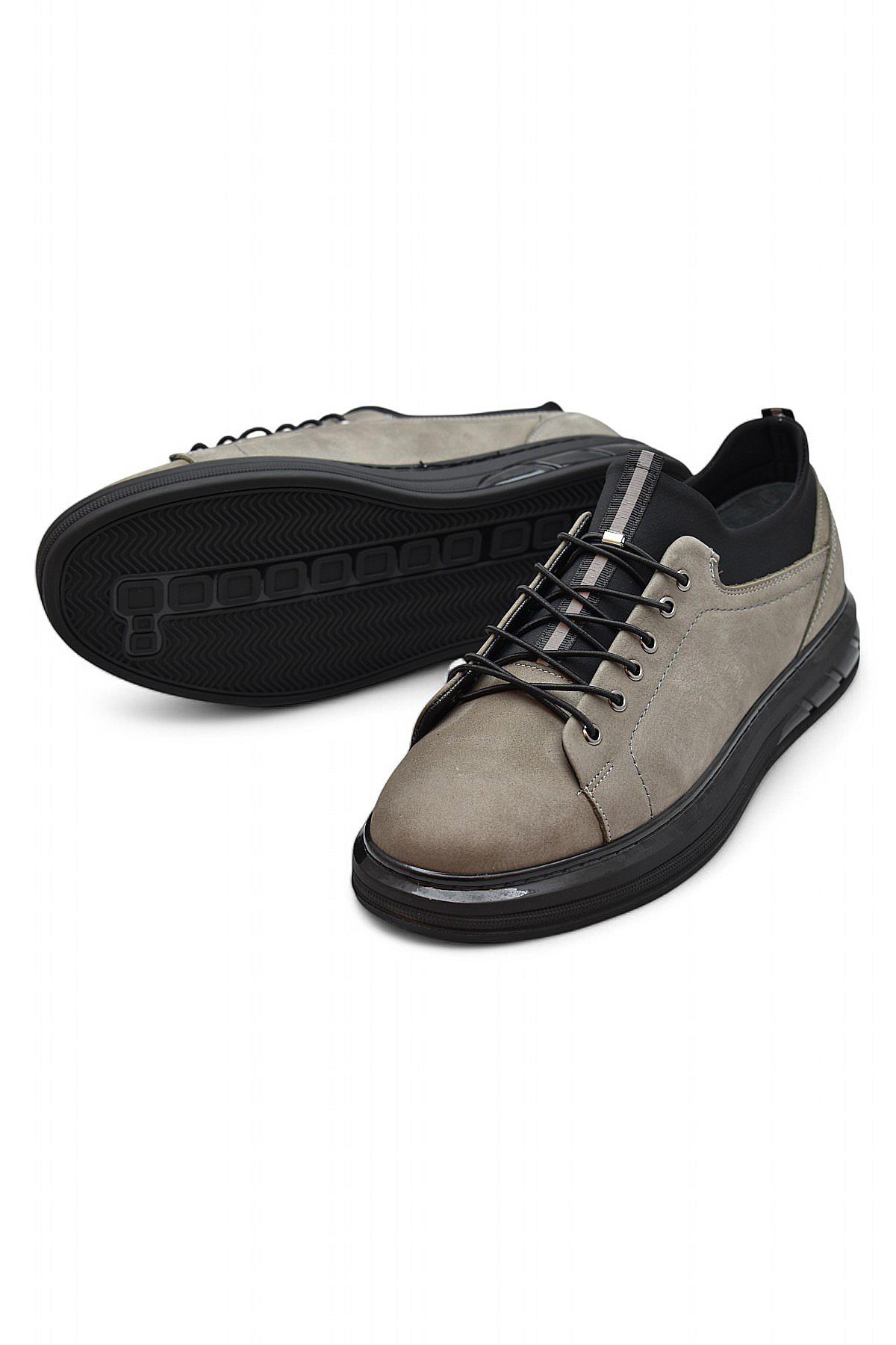 TAB1218 Ortopedik Taban Hakiki Deri Erkek Ayakkabı Casual Günlük Erkek Ayakkabı - Görsel 5