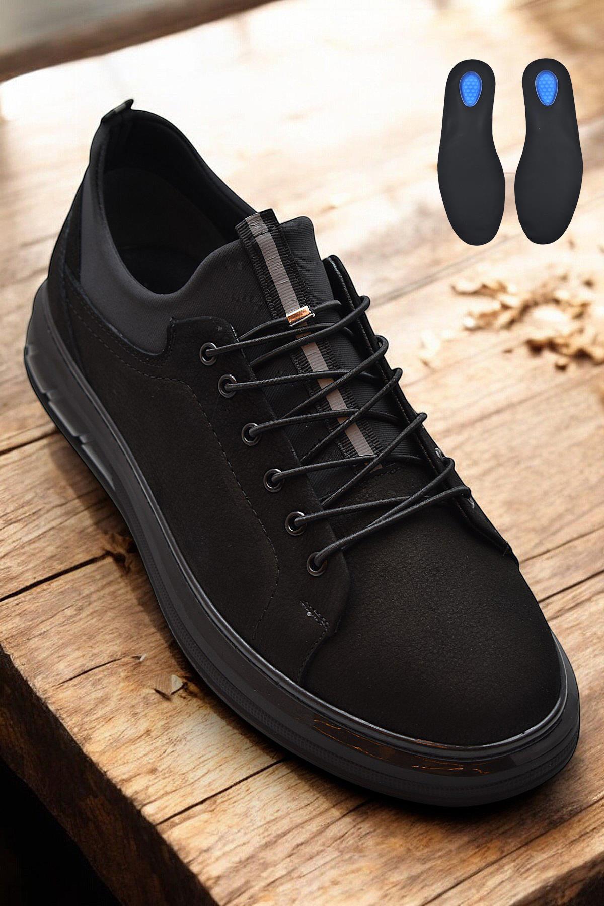 TAB1218 Ortopedik Taban Hakiki Deri Erkek Ayakkabı Casual Günlük Erkek Ayakkabı - Görsel 4