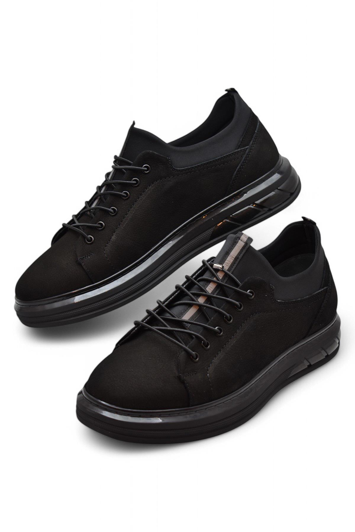TAB1218 Ortopedik Taban Hakiki Deri Erkek Ayakkabı Casual Günlük Erkek Ayakkabı - Görsel 9