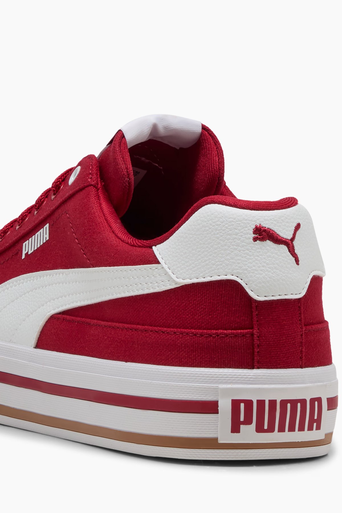 Puma Puma Kırmızı Court Classic Vulc FS Erkek Spor Ayakkabı 39635320 Sneaker | Flo Kırmızı - 5. görsel