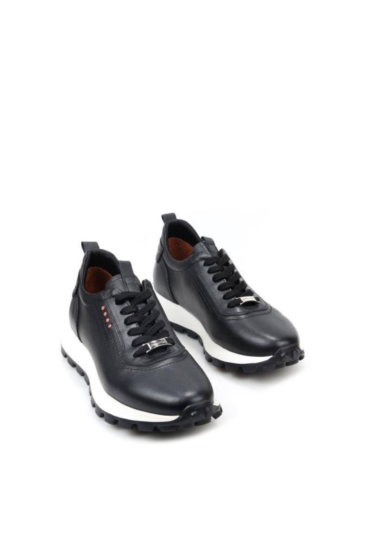 12100347 Erkek Günlük Deri Ayakkabı - Görsel 4