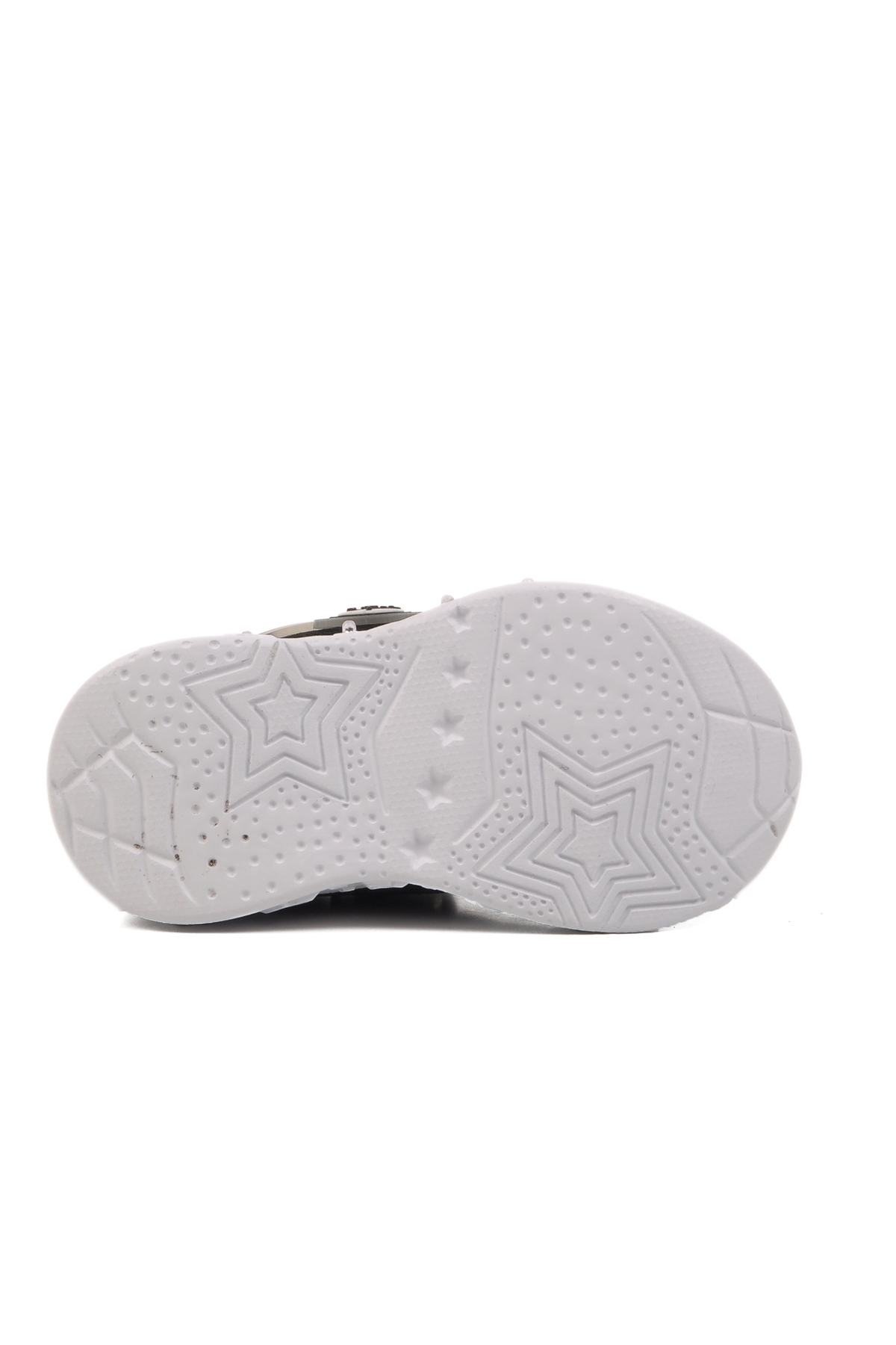 Siyah Kırmızı Cırtlı Işıklı Hafif Unisex Çocuk Spor Ayakkabı - Görsel 6