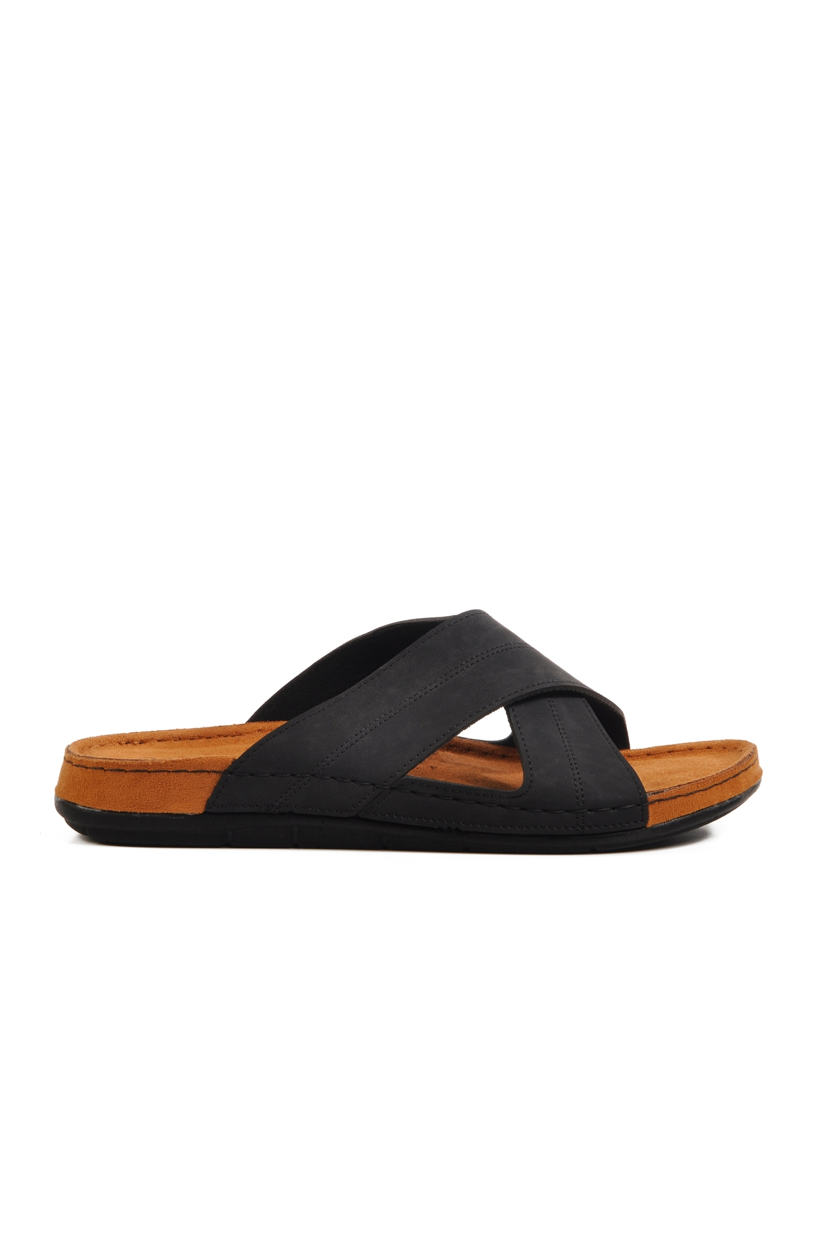 Siyah Anatomik Erkek Terlik Bento M - Görsel 2