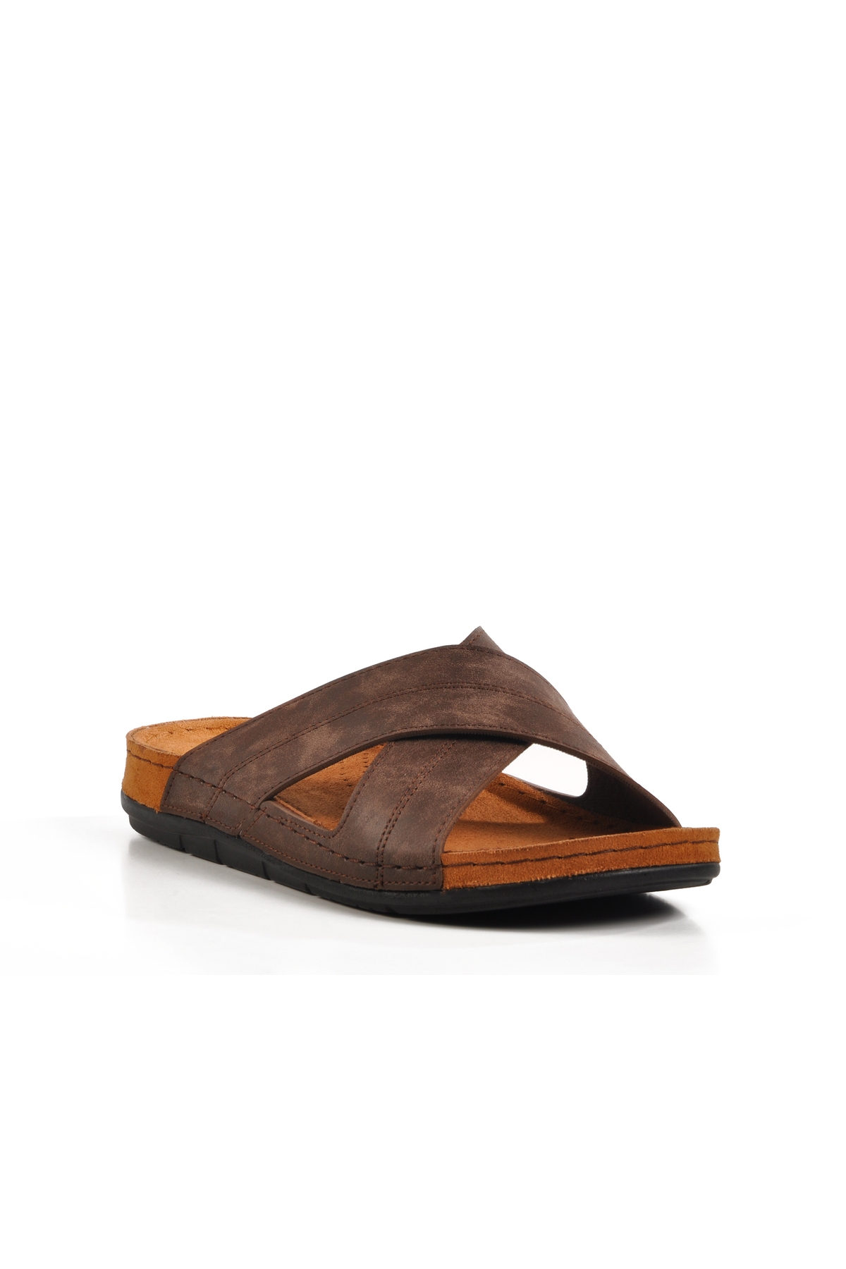 Kahve Anatomik Erkek Terlik Bento M - Görsel 4