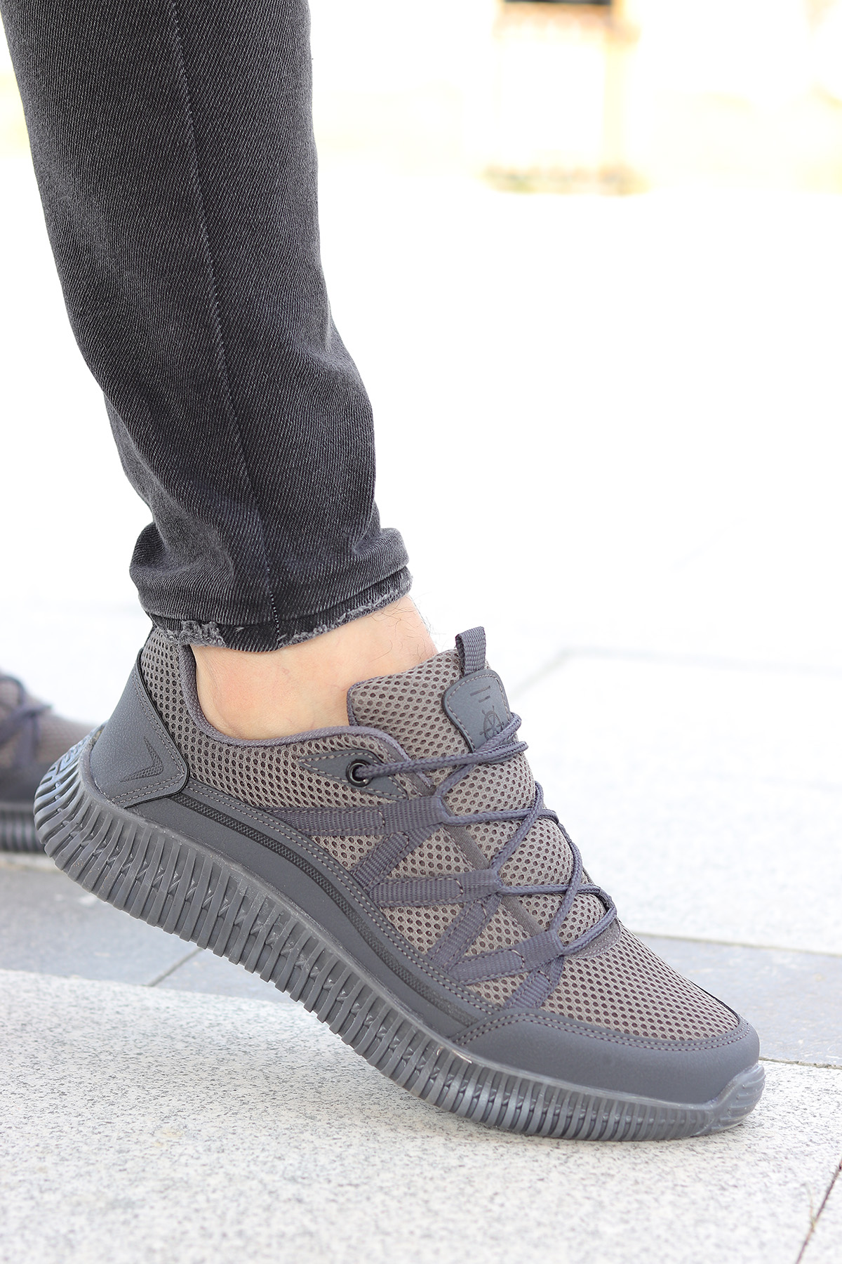 Zigzag Rahat Taban Erkek Sneaker Spor Ayakkabı - Görsel 4