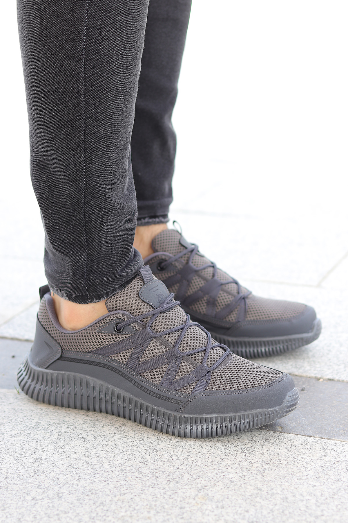 Zigzag Rahat Taban Erkek Sneaker Spor Ayakkabı - Görsel 5