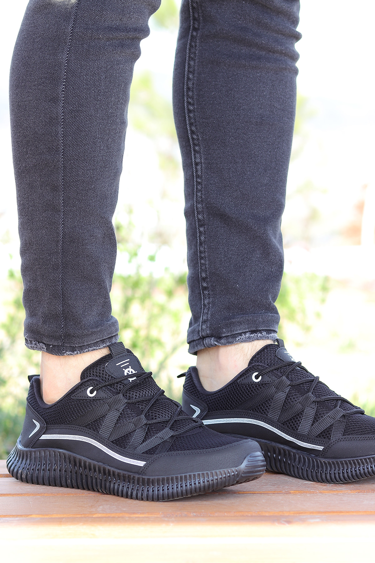 Zigzag Rahat Taban Erkek Sneaker Spor Ayakkabı - Görsel 3