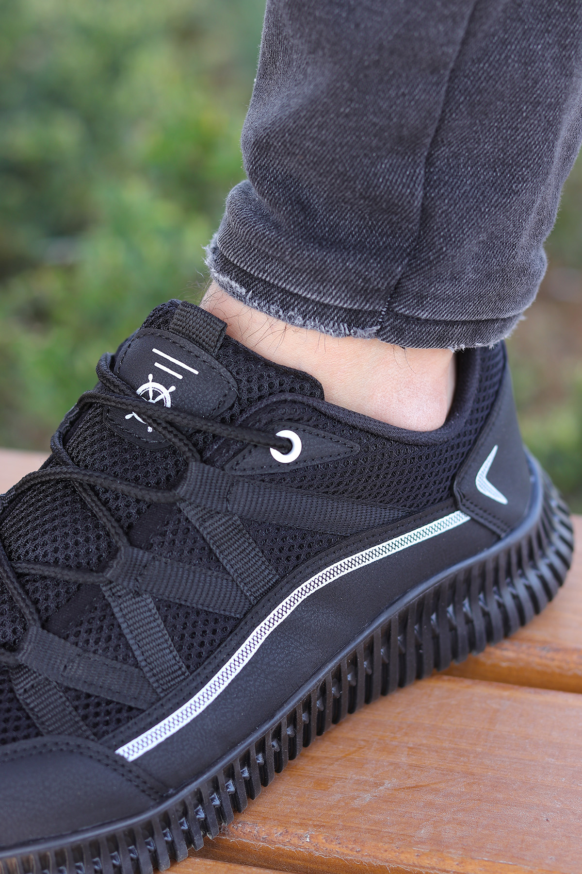 Zigzag Rahat Taban Erkek Sneaker Spor Ayakkabı - Görsel 4