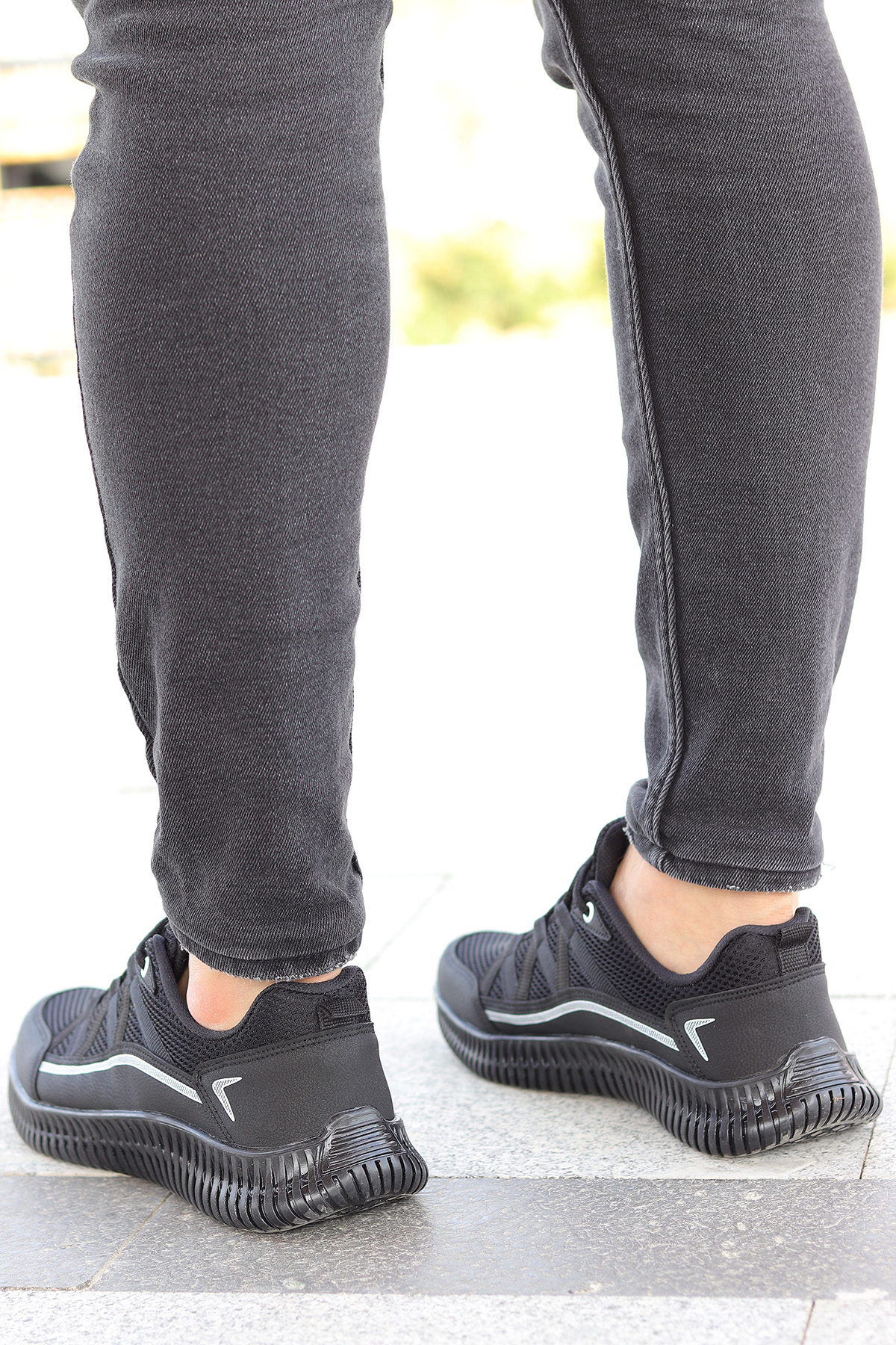 Zigzag Rahat Taban Erkek Sneaker Spor Ayakkabı - Görsel 6