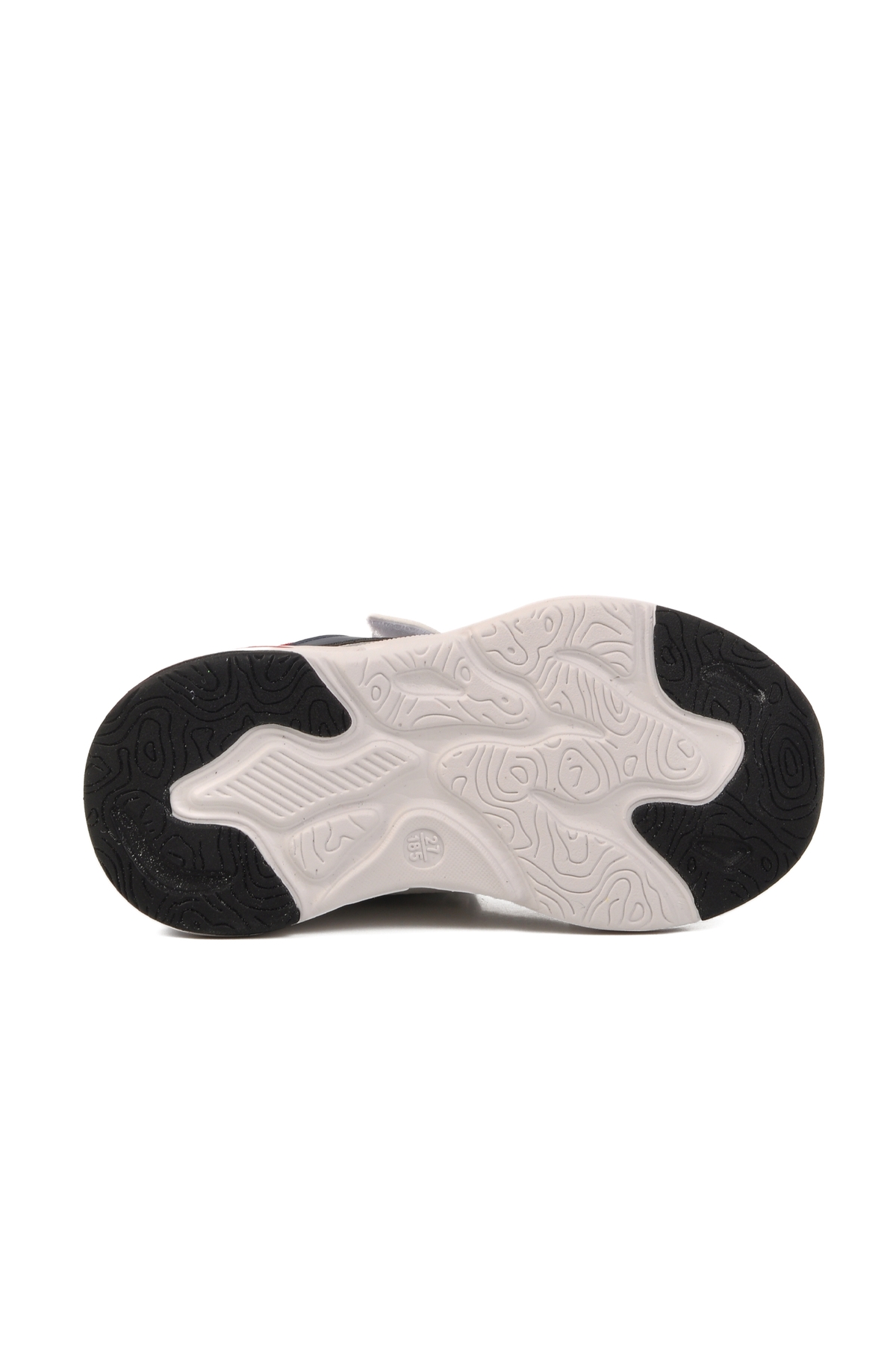 Beyaz Lacivert Cırtlı Çocuk Spor Ayakkabı Evo P - Görsel 6