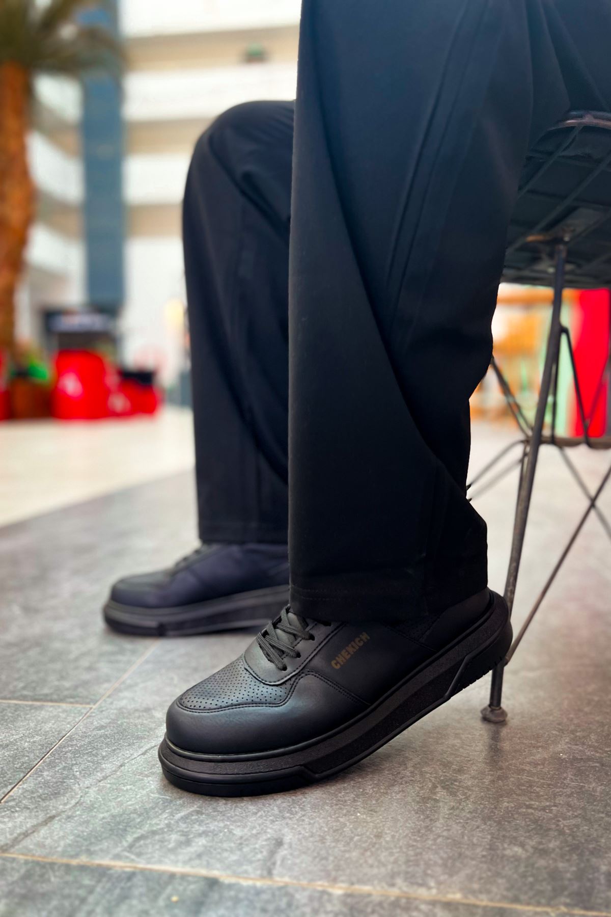 Bağcıklı Erkek Günlük Ayakkabı Siyah - Görsel 3