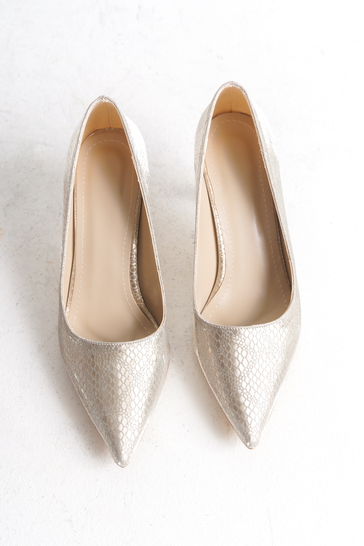 Garantili D0100 Günlük Ortopedik Klasik Topuklu Ayakkabı - Görsel 4