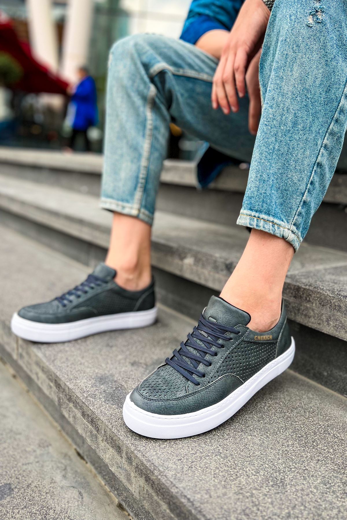 Bağcıklı Erkek Günlük Ayakkabı Antrasit - Görsel 2