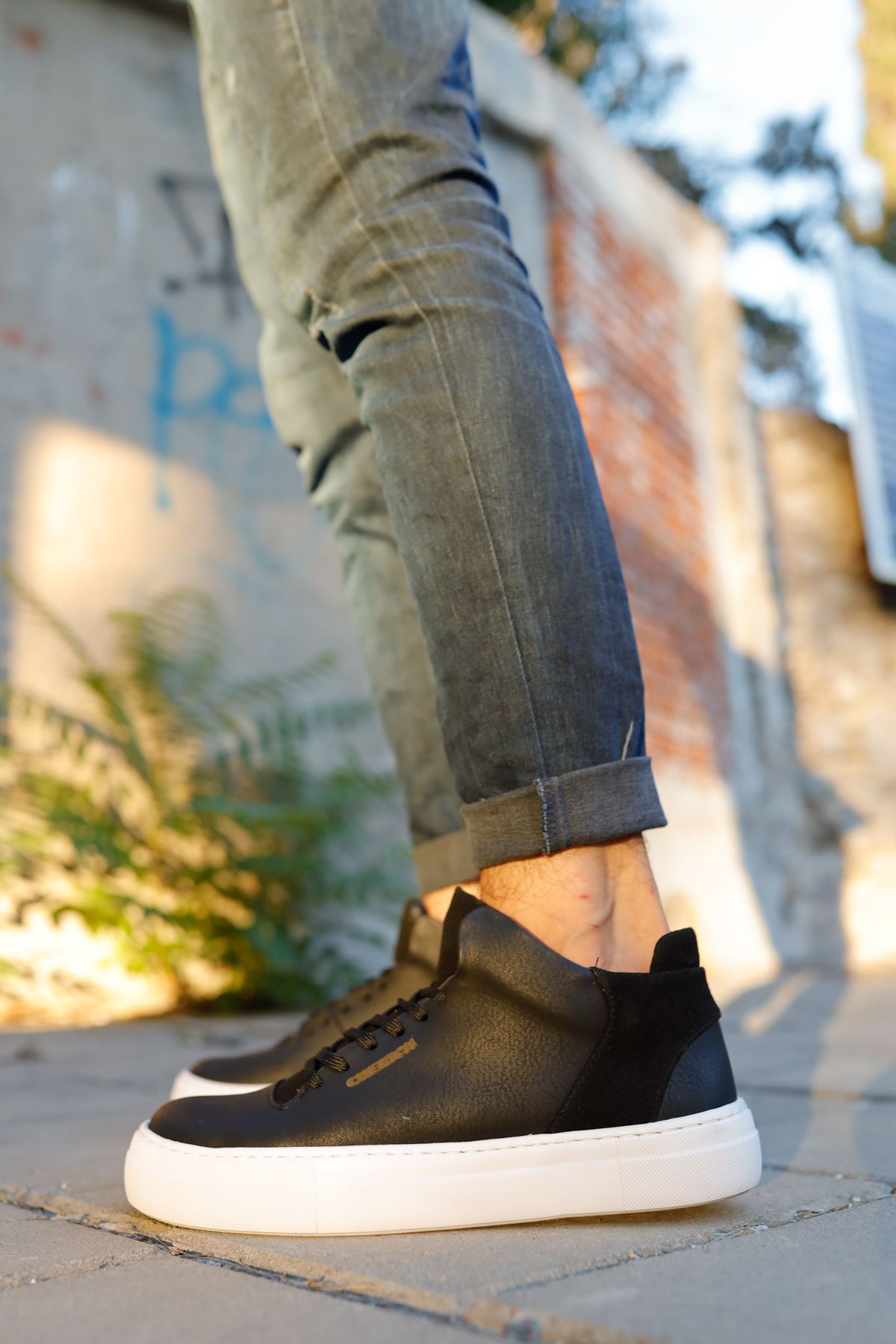 Bağcıklı Erkek Günlük Ayakkabı Siyah - Görsel 3