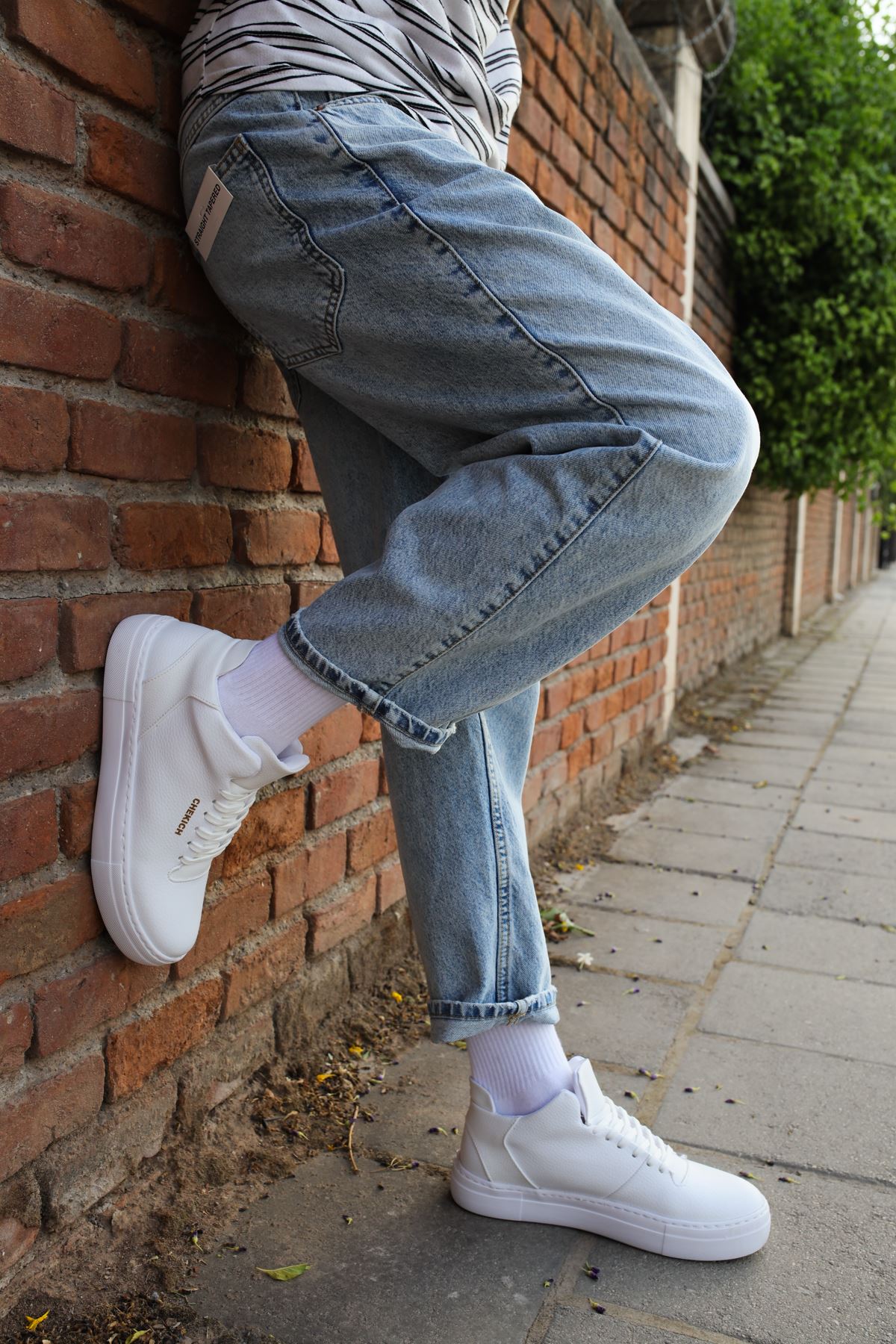 Bağcıklı Erkek Günlük Ayakkabı Beyaz - Görsel 3