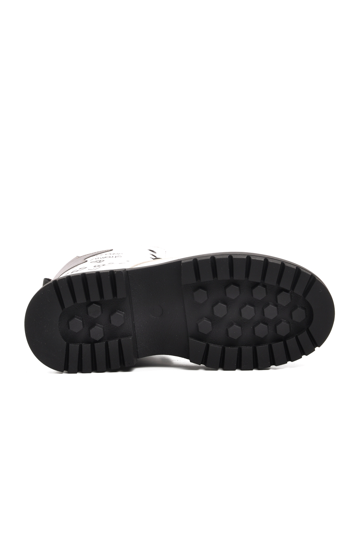 Beyaz Poliüretan Kız Çocuk Bot - Görsel 6