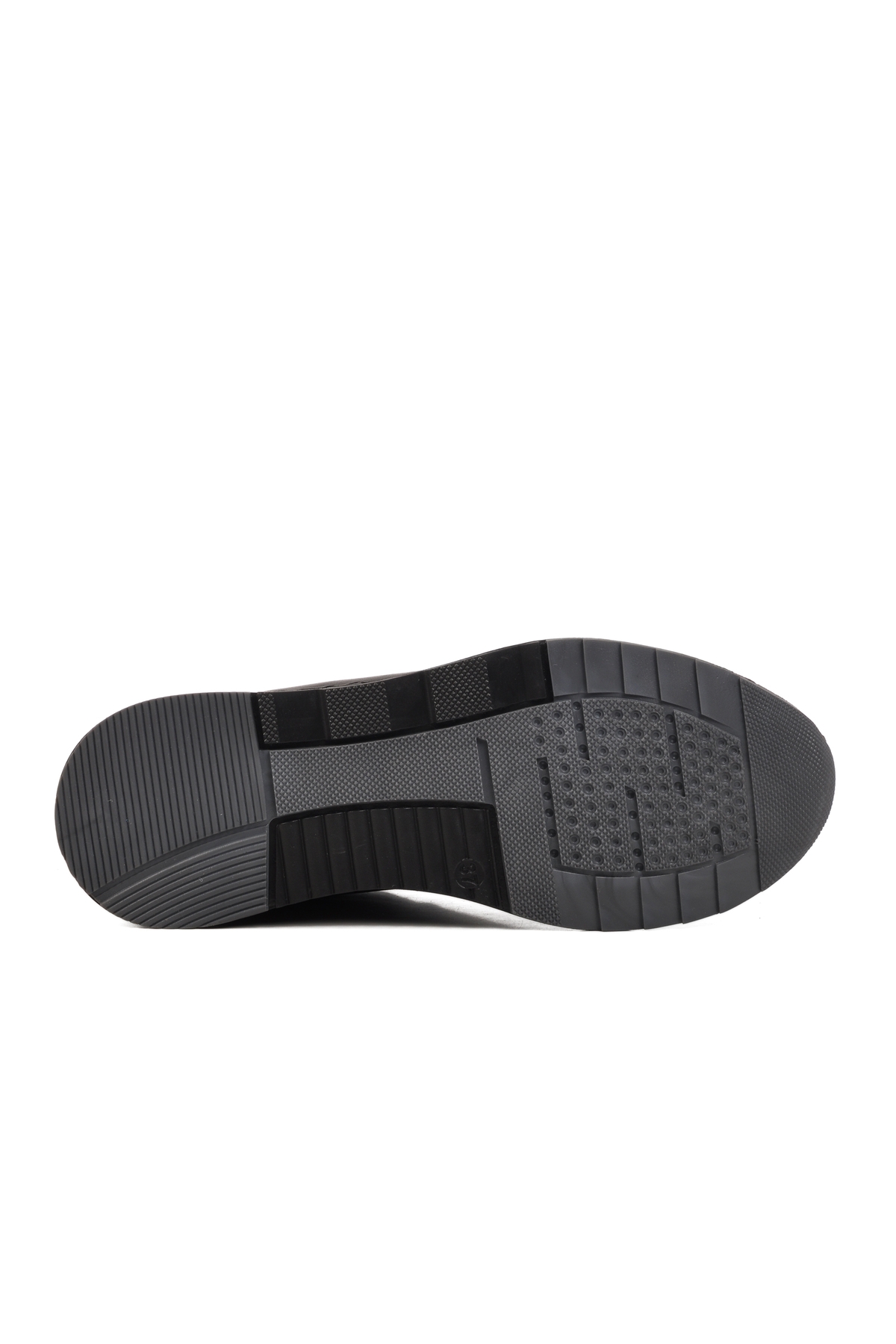 Siyah Hakiki Deri Anatomik Kadın Casual Ayakkabı AY387 Z - Görsel 6