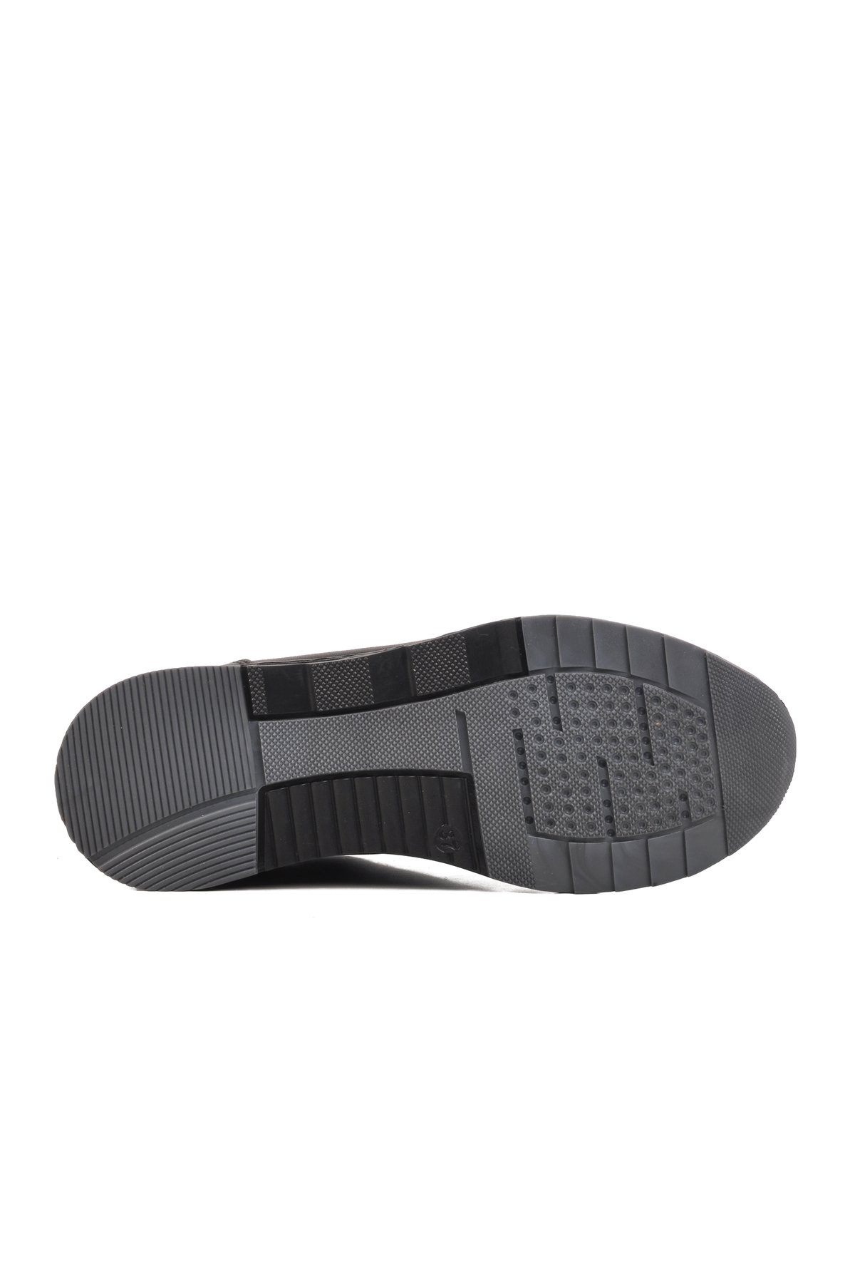 Siyah Hakiki Deri Anatomik Kadın Casual Ayakkabı AY385 Z - Görsel 6