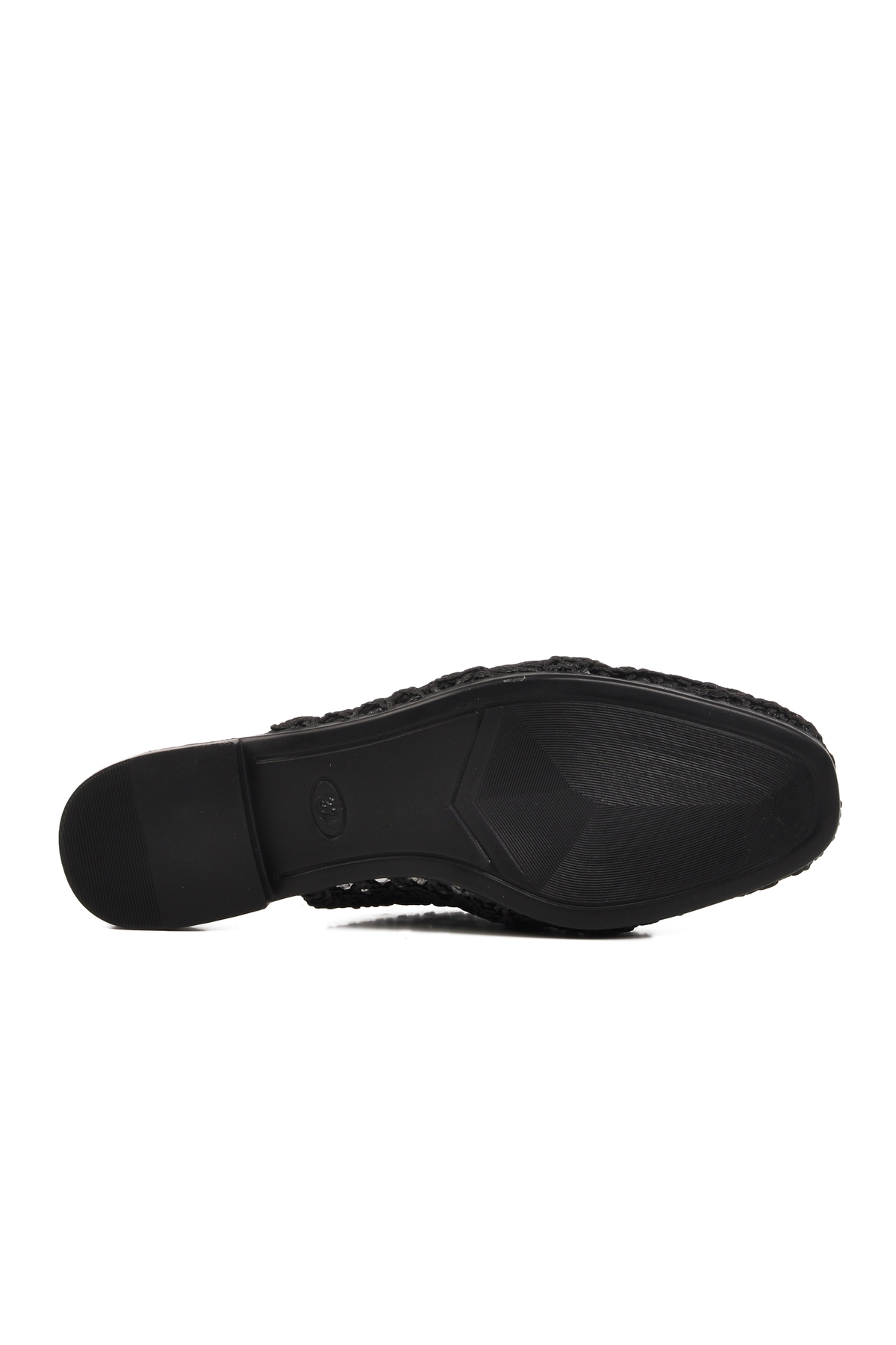 Siyah Triko Hafif Önü Kapalı Kadın Terlik PC-54712 Z - Görsel 6