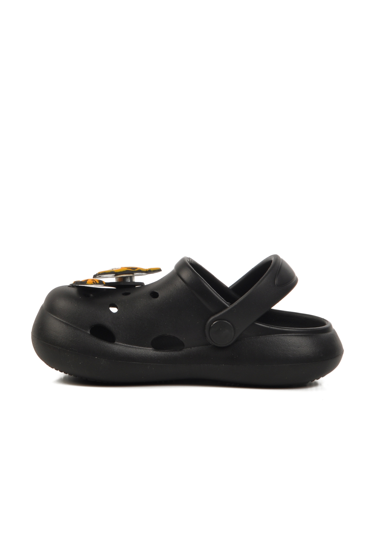 Siyah Kız Çocuk Sabo Terlik Yumurcak P - Görsel 3