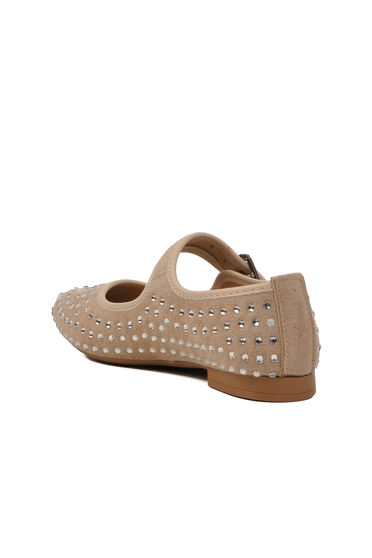 Bej Taş İşlemeli Kadın Babet 354159 Z - Görsel 5