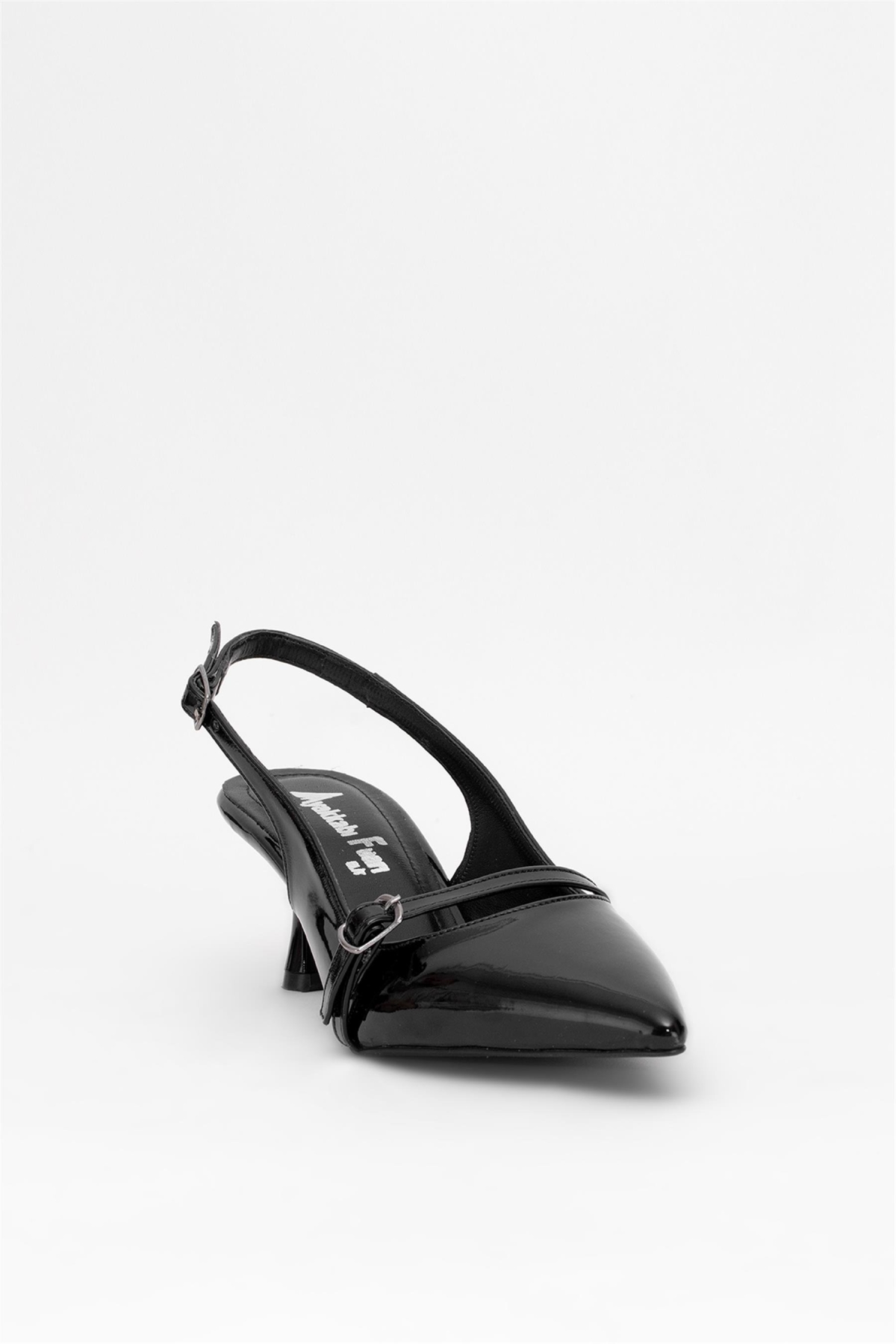 Elit MST950R Kadın Klasik Topuklu ayakkabı Siyah - Görsel 3