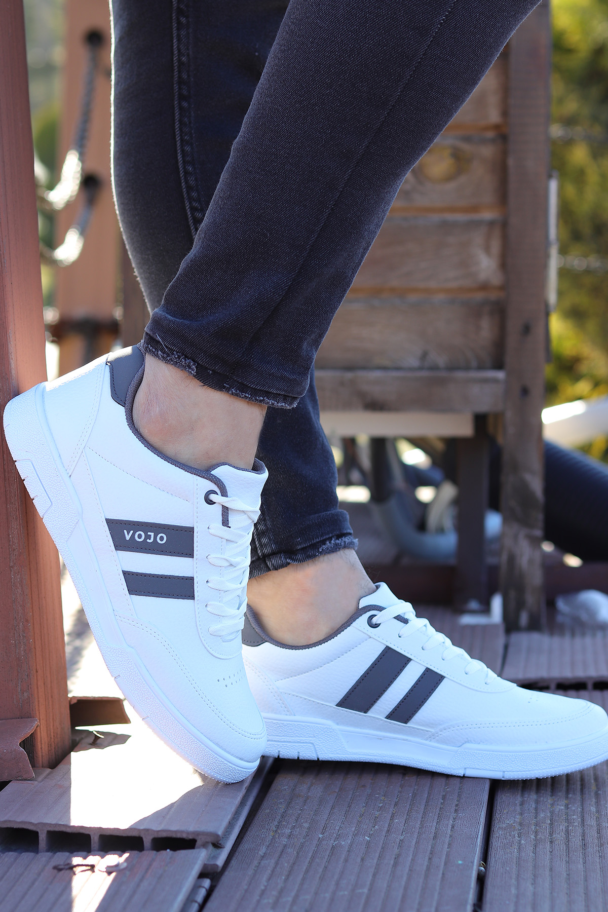 Gen 5 Rahat Taban Cilt Erkek Sneker Spor Ayakkabı - Görsel 3