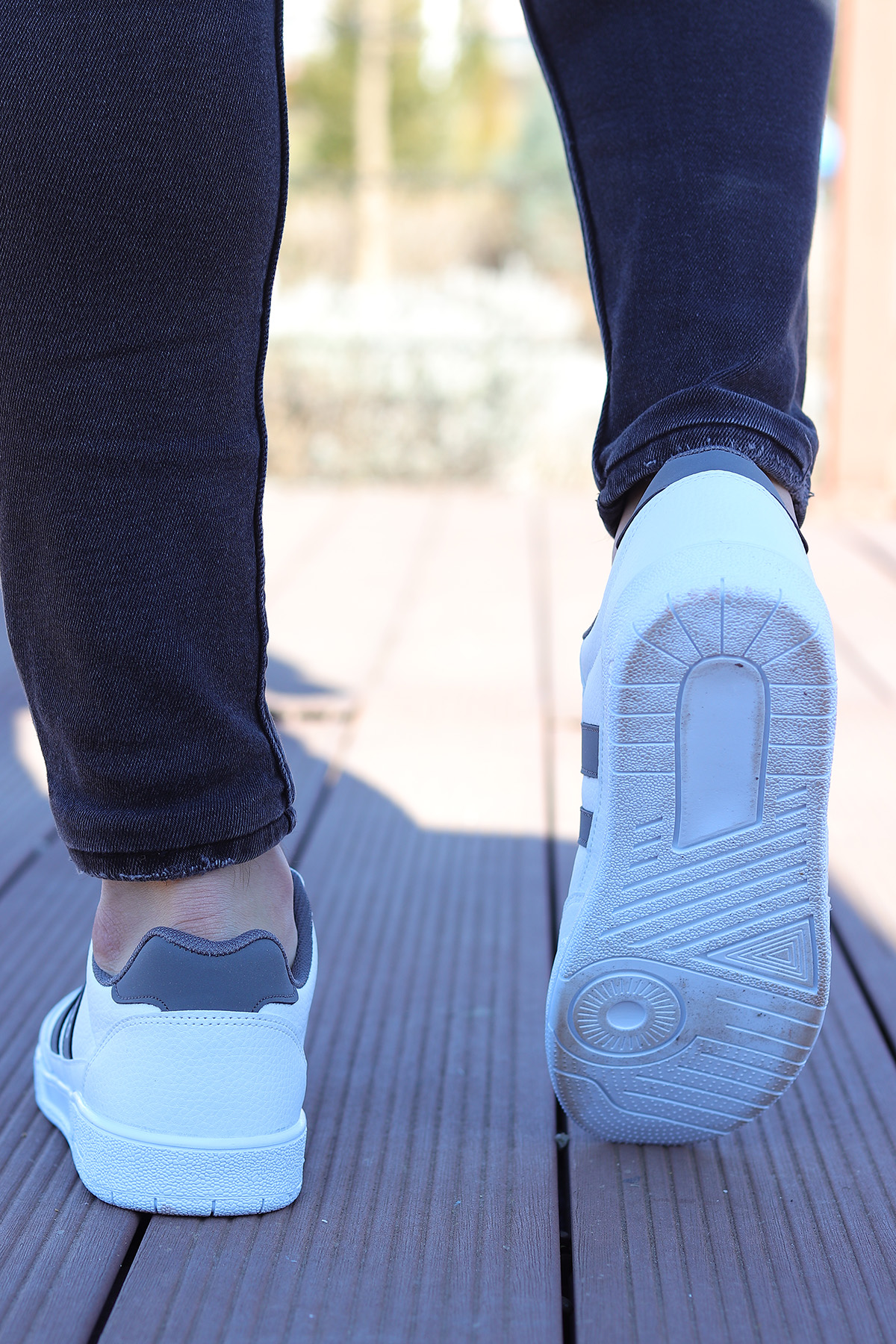 Gen 5 Rahat Taban Cilt Erkek Sneker Spor Ayakkabı - Görsel 5