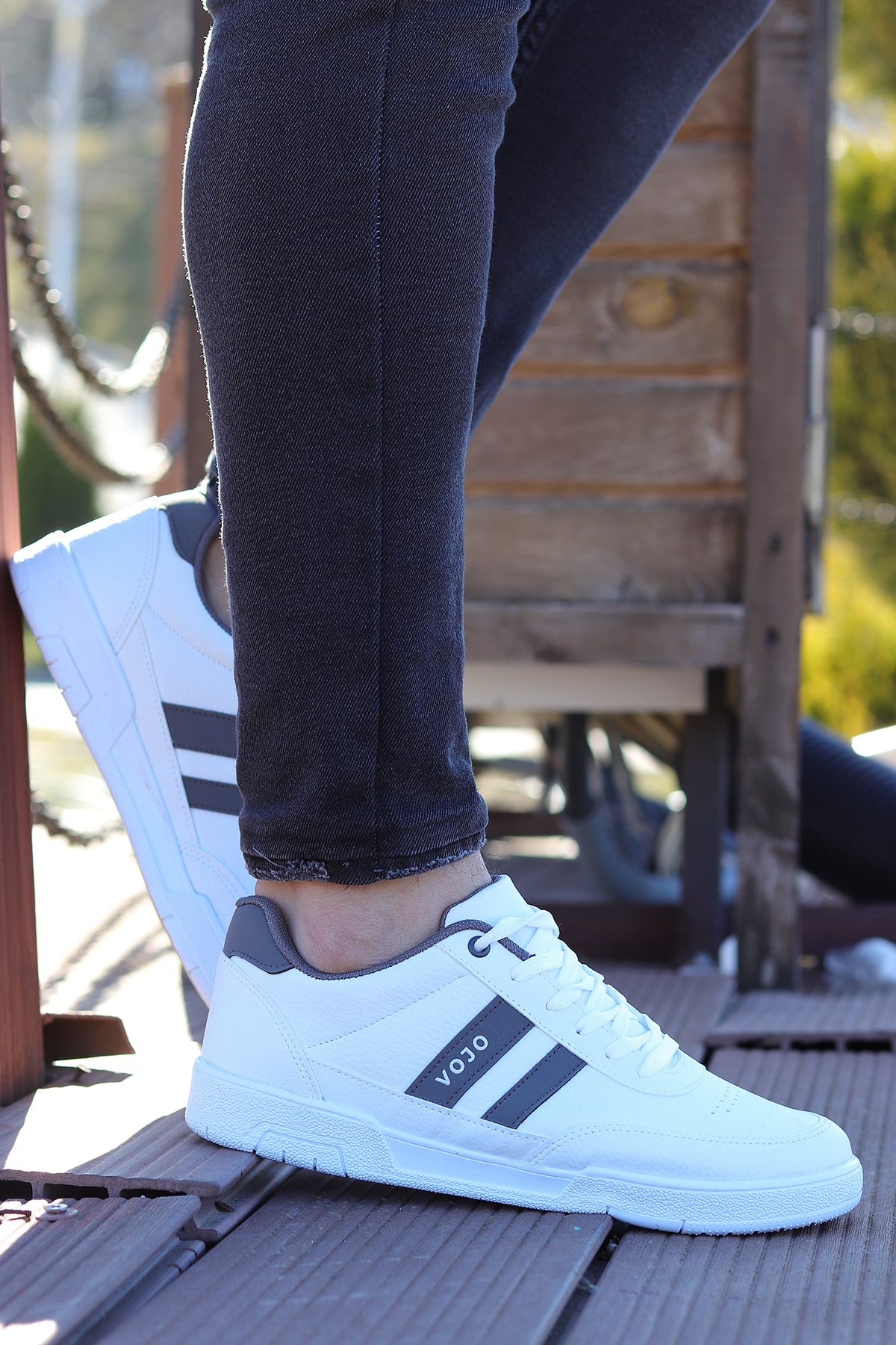 Gen 5 Rahat Taban Cilt Erkek Sneker Spor Ayakkabı - Görsel 8