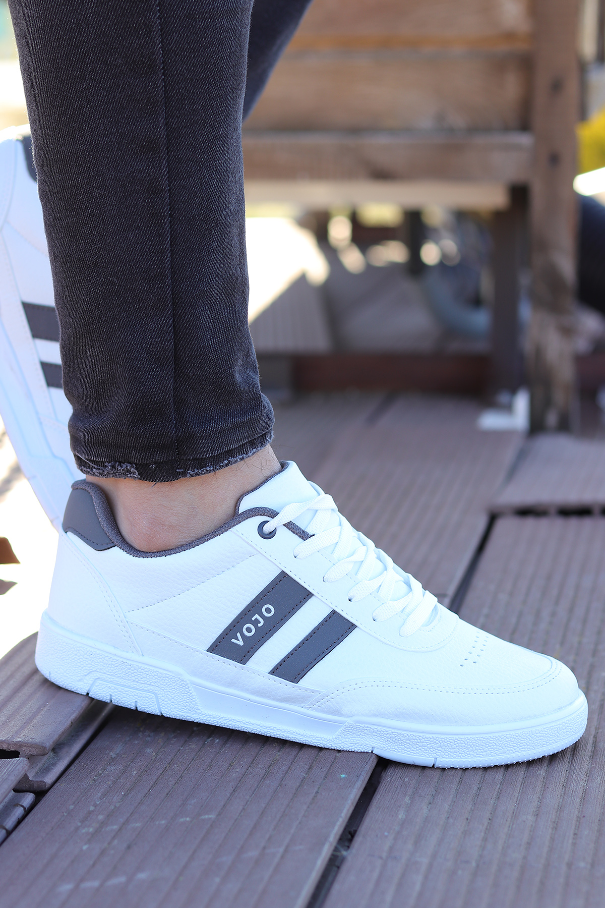 Gen 5 Rahat Taban Cilt Erkek Sneker Spor Ayakkabı - Görsel 9