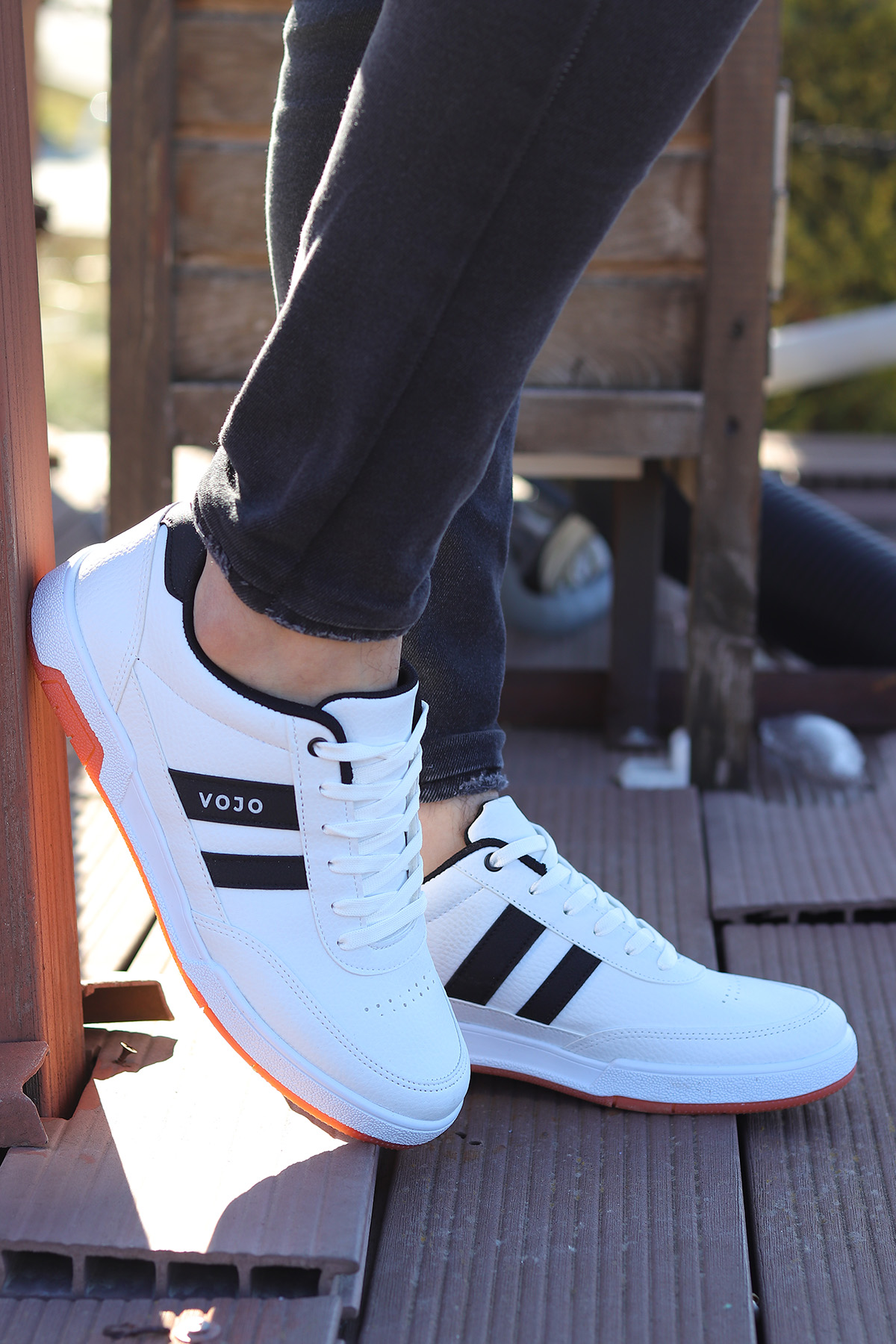 Gen 5 Rahat Taban Cilt Erkek Sneker Spor Ayakkabı - Görsel 5