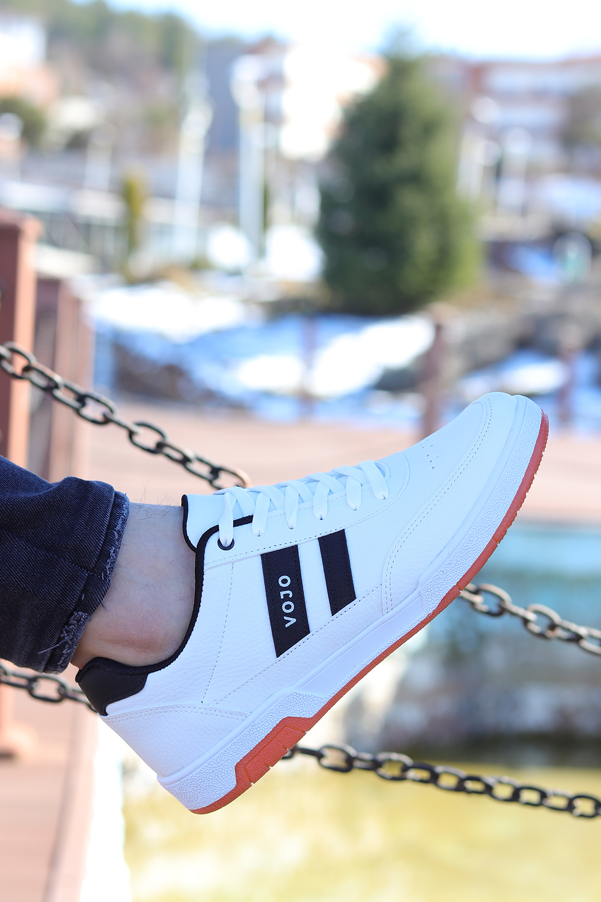 Gen 5 Rahat Taban Cilt Erkek Sneker Spor Ayakkabı - Görsel 6