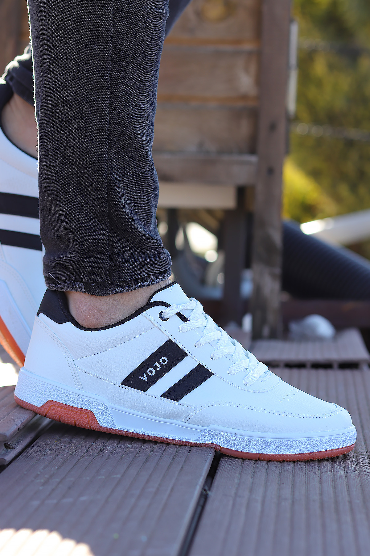 Gen 5 Rahat Taban Cilt Erkek Sneker Spor Ayakkabı - Görsel 9