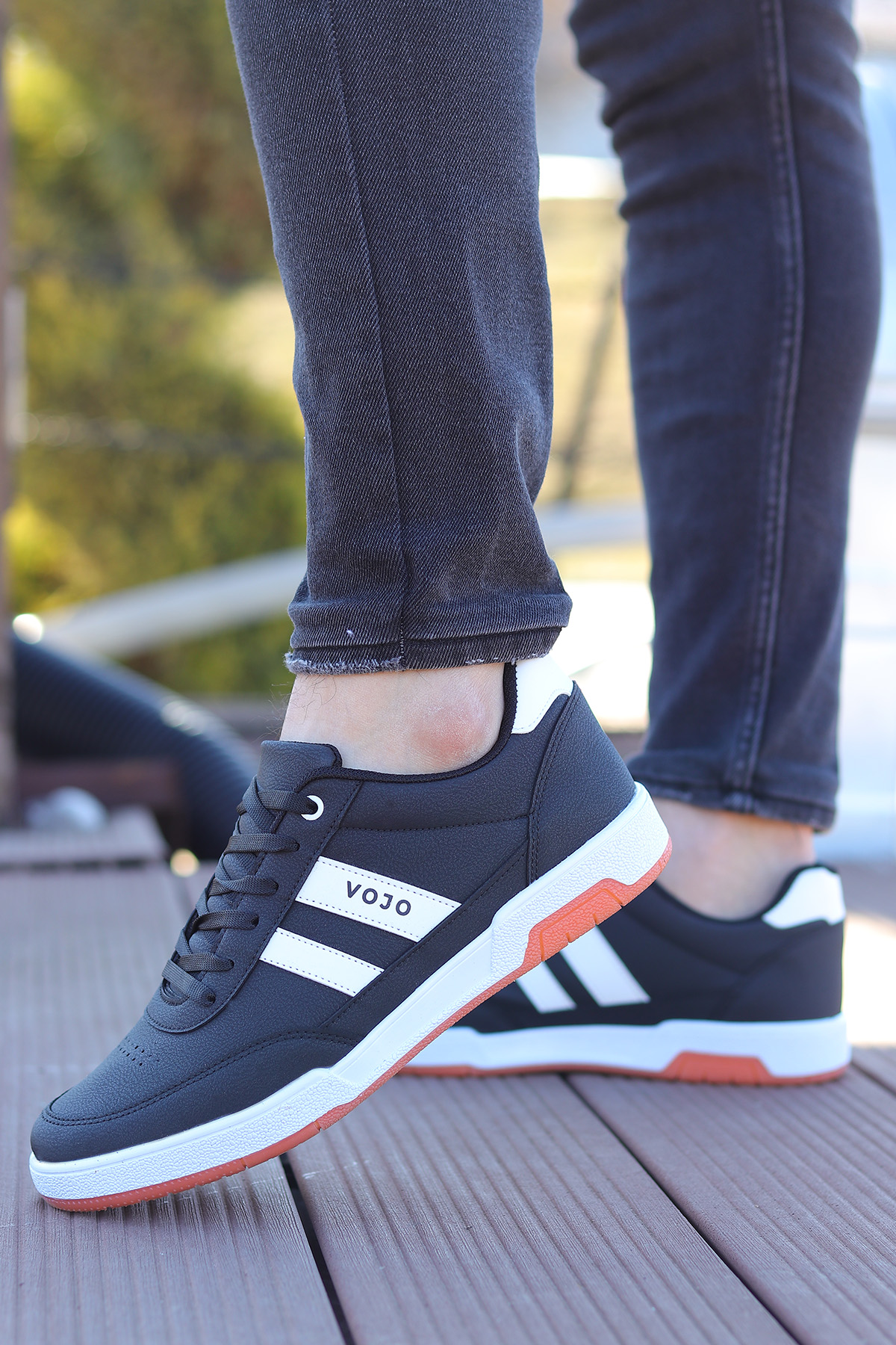 Gen 5 Rahat Taban Cilt Erkek Sneker Spor Ayakkabı - Görsel 2