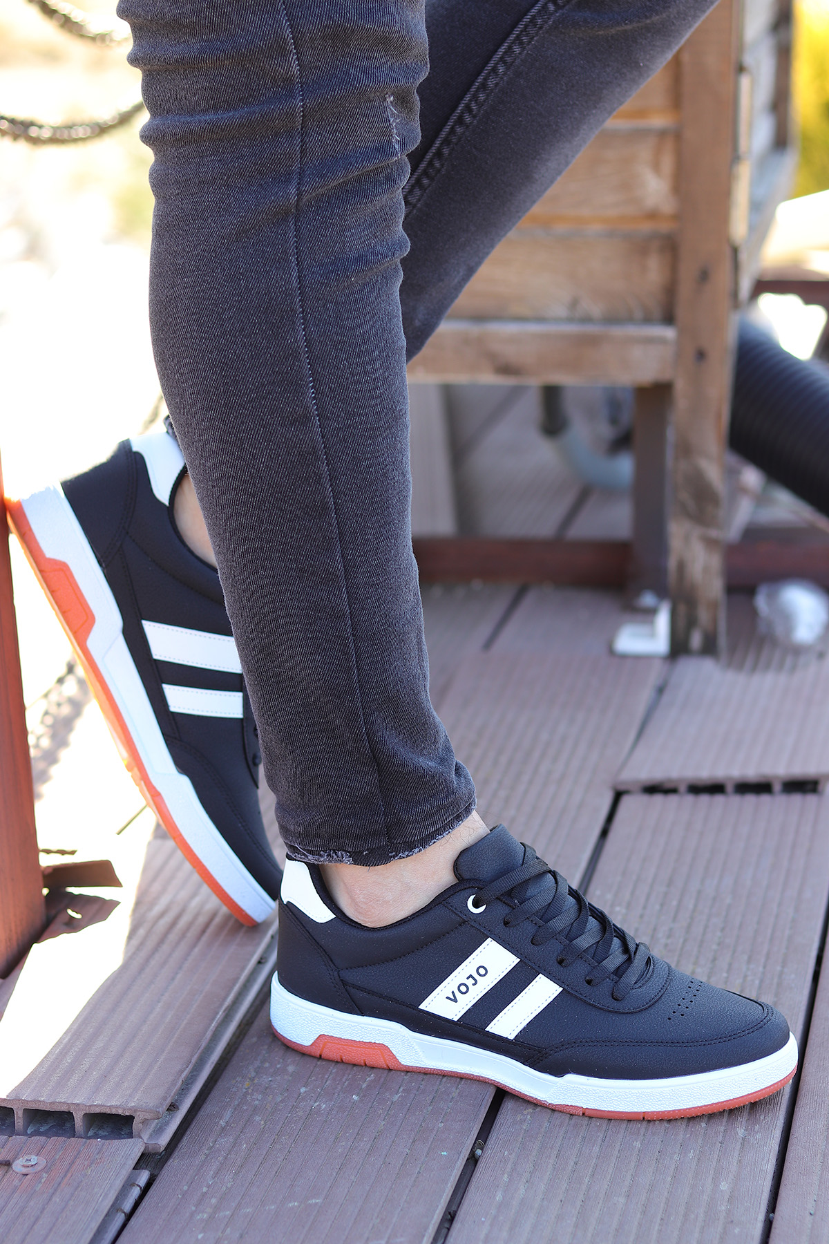 Gen 5 Rahat Taban Cilt Erkek Sneker Spor Ayakkabı - Görsel 3