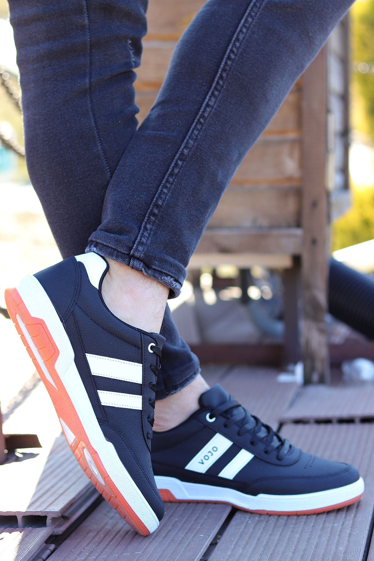 Gen 5 Rahat Taban Cilt Erkek Sneker Spor Ayakkabı - Görsel 5